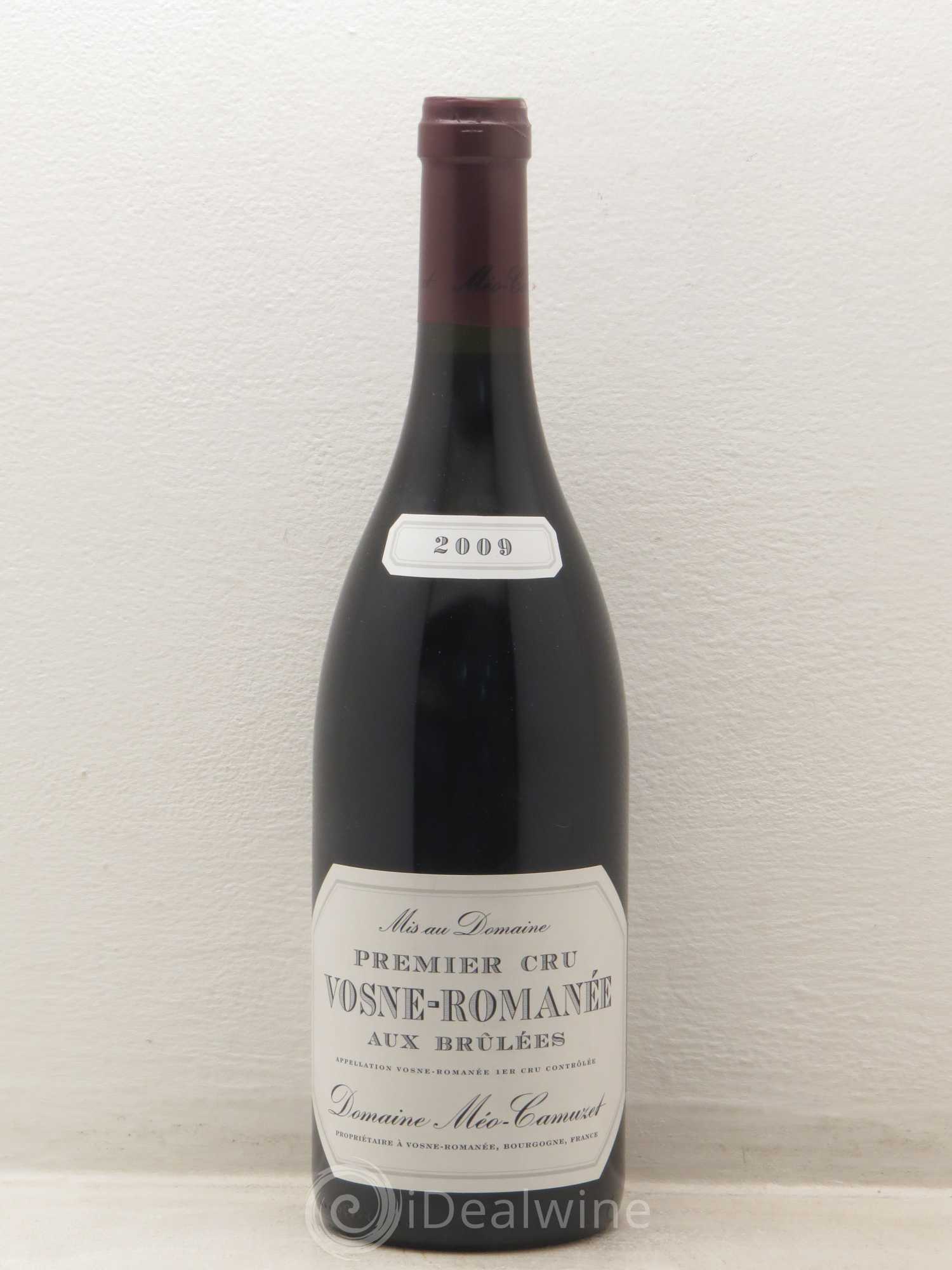 Vosne-Romanée 1er Cru Aux Brûlées Méo-Camuzet (Domaine) 2009 - Lot de 1 bouteille - 0