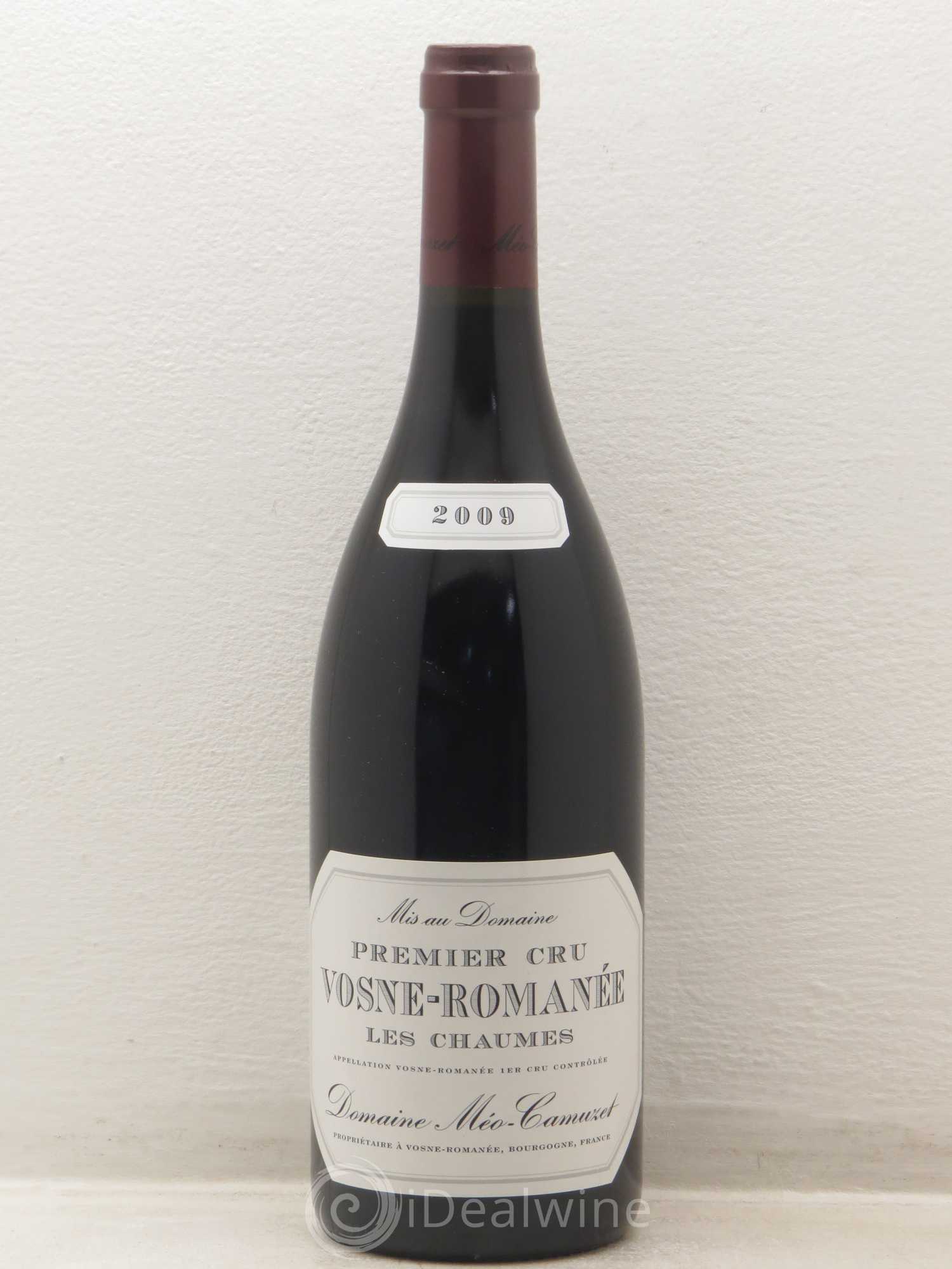 Vosne-Romanée 1er Cru Les Chaumes Méo-Camuzet (Domaine) 2009 - Lot de 1 bouteille - 0