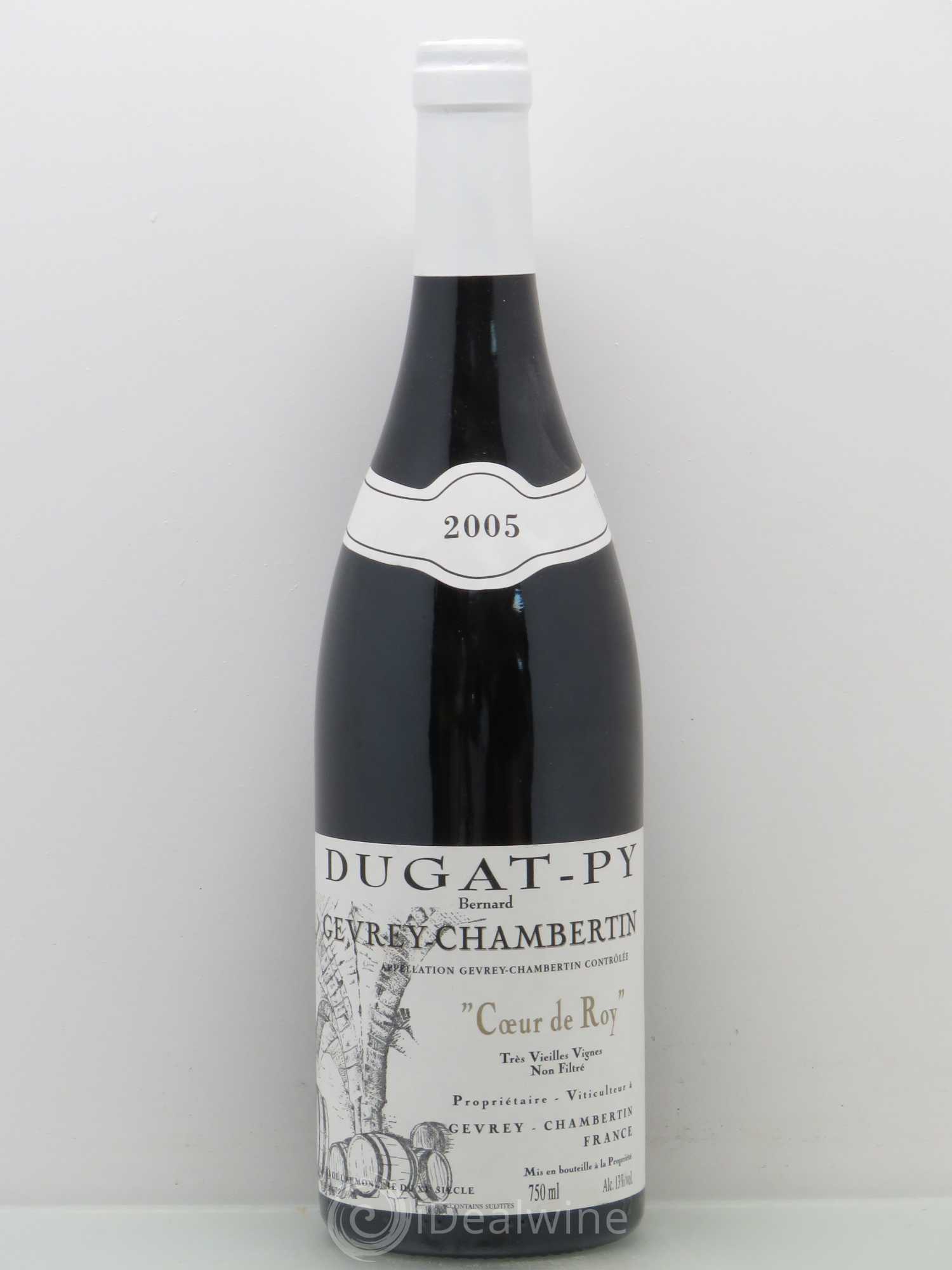 Gevrey-Chambertin Coeur de Roy Très Vieilles Vignes Dugat-Py Très Vieilles Vignes 2005 - Posten von 1 Flasche - 0