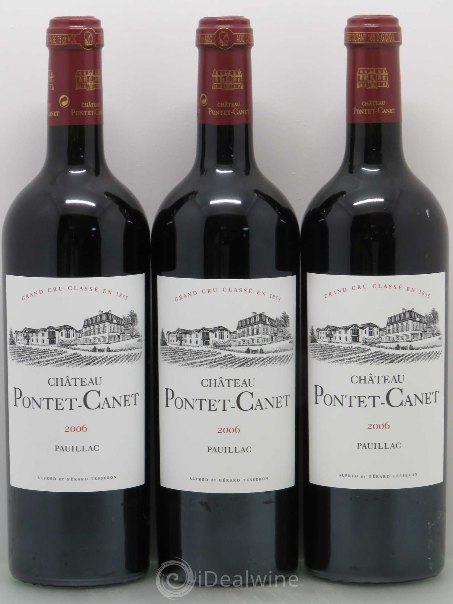 Château Pontet Canet 5ème Grand Cru Classé 2006 - Lot de 6 bouteilles - 2