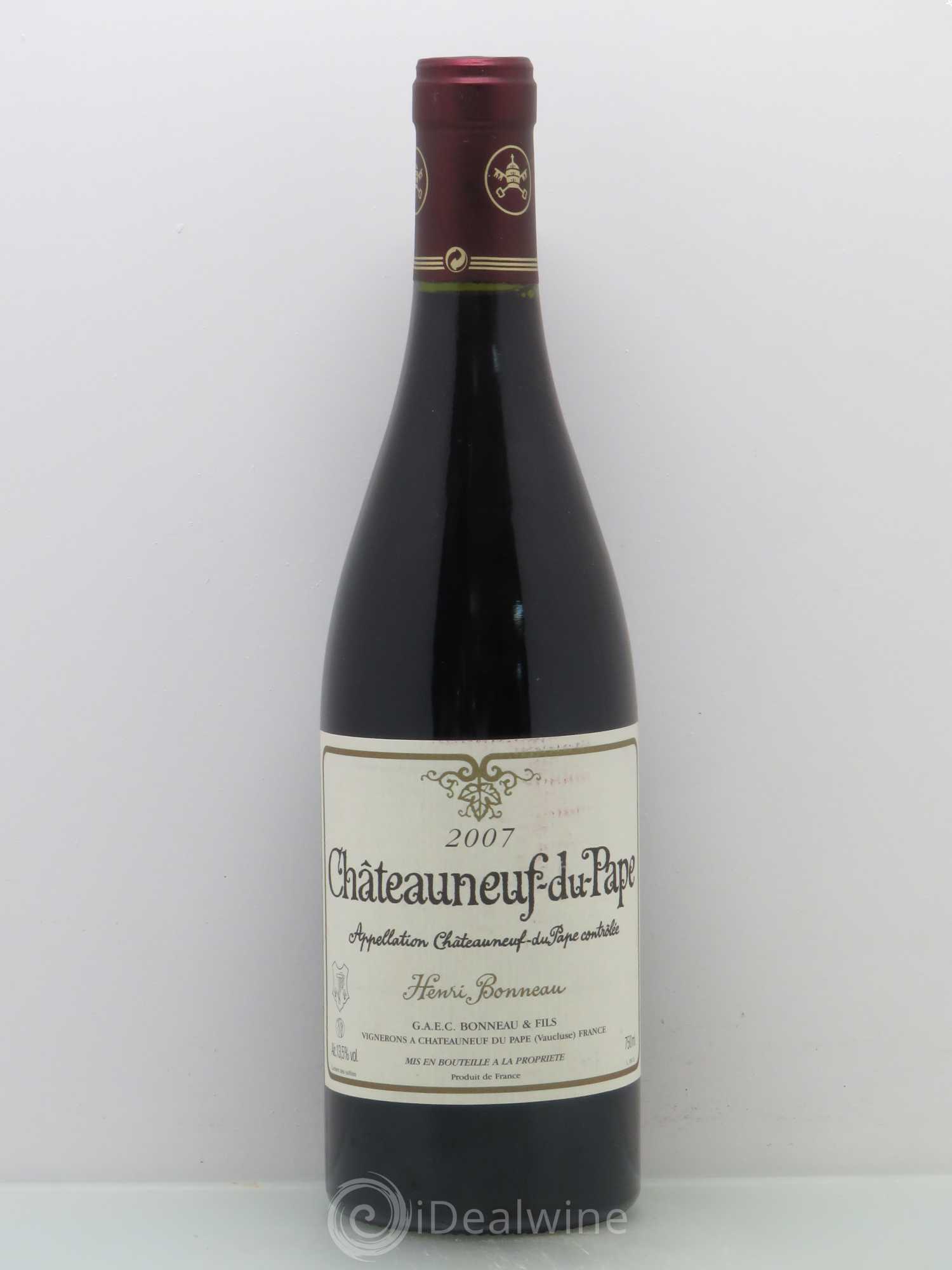 Châteauneuf-du-Pape Henri Bonneau Henri Bonneau & Fils 2007 - Lot de 1 bouteille - 0