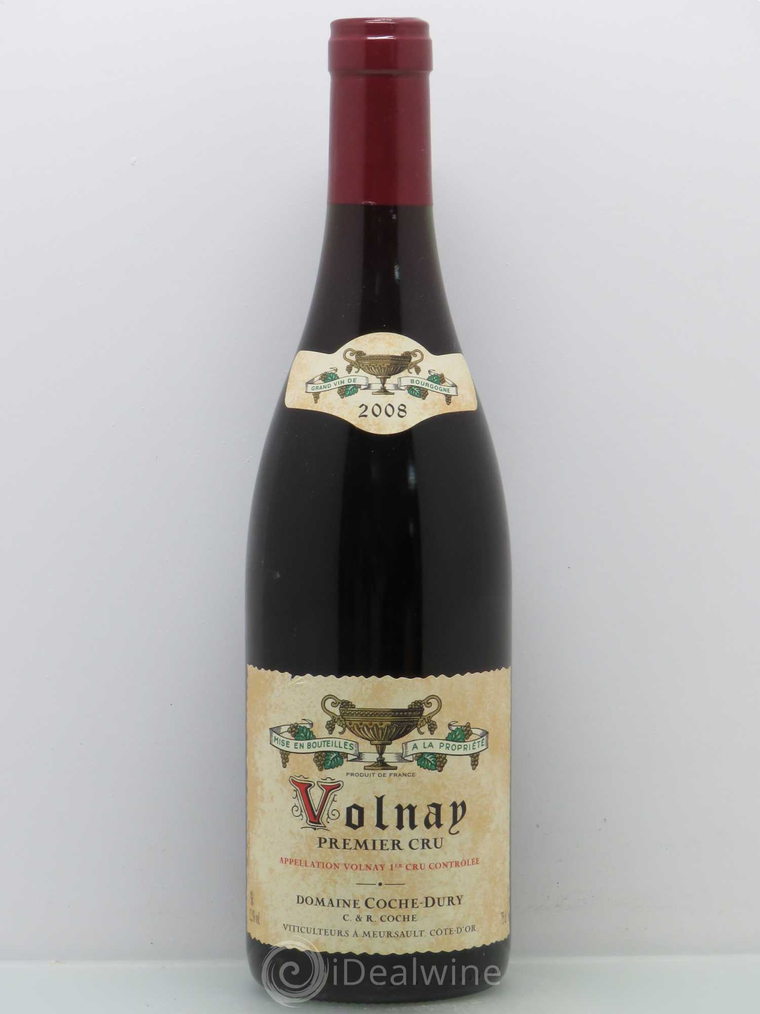 Volnay 1er Cru Coche Dury (Domaine) 2008 - Lot de 1 bouteille - 0