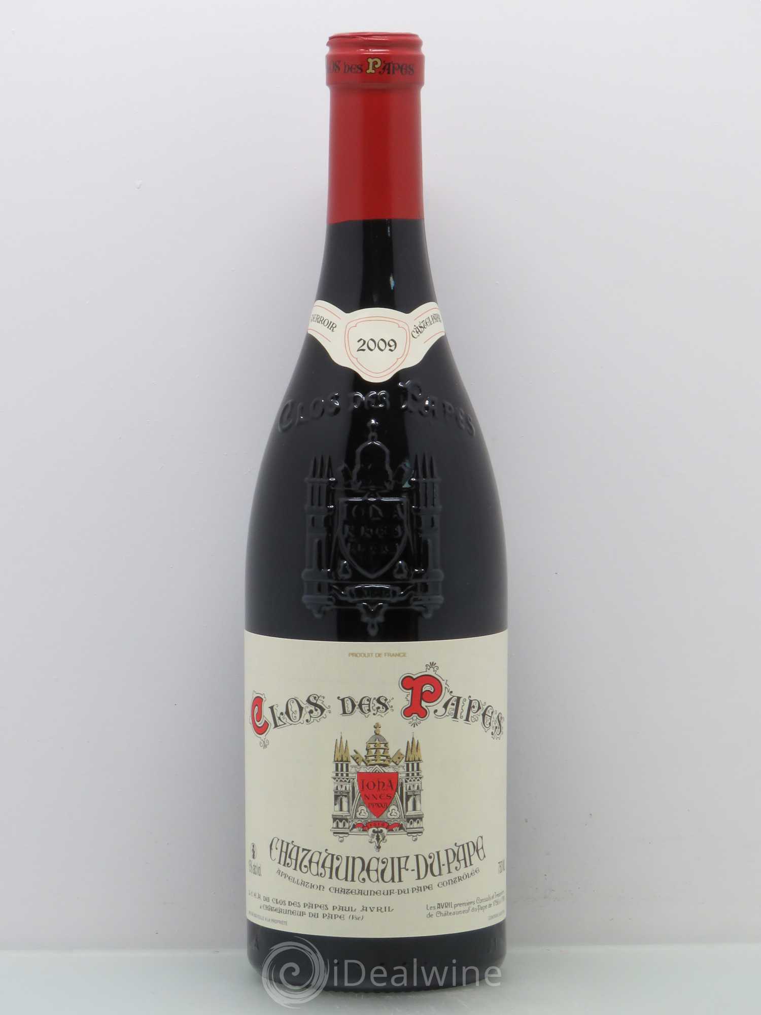 Châteauneuf-du-Pape Clos des Papes - Paul Avril 2009 - Lot de 1 bouteille - 0