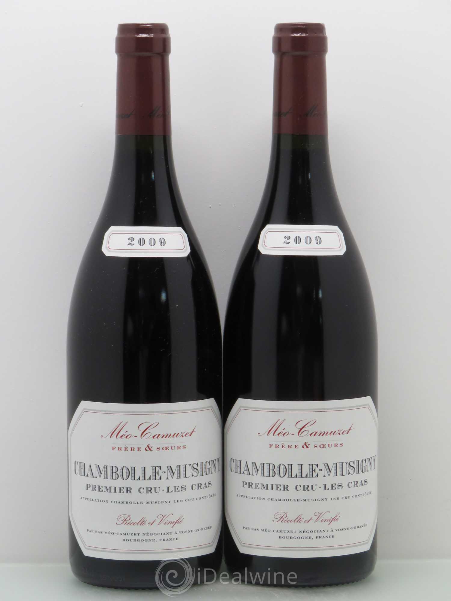 Chambolle-Musigny 1er Cru Les Cras Méo-Camuzet (Frère & Soeurs) 2009 - Lot de 2 bouteilles - 0