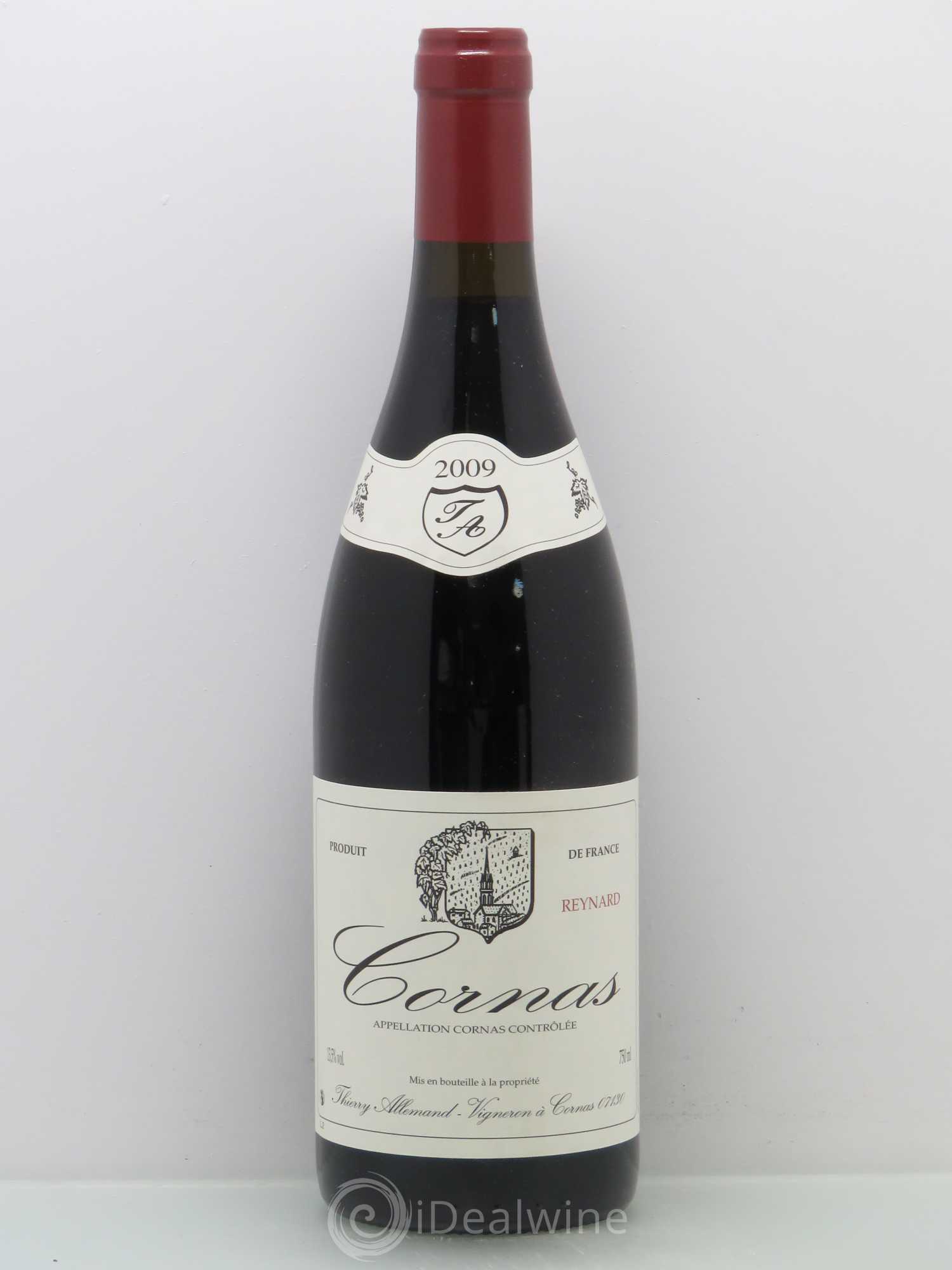 Cornas Reynard Thierry Allemand 2009 - Lot de 1 bouteille - 0
