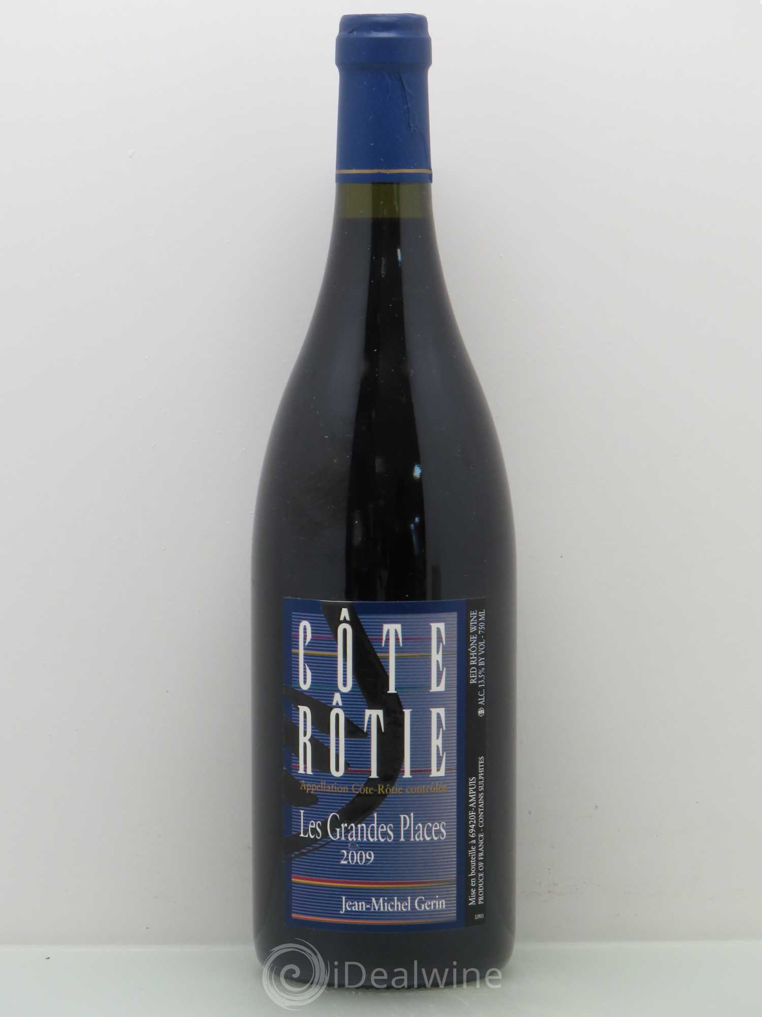 Côte-Rôtie Les Grandes Places Jean-Michel Gerin 2009 - Lot de 1 bouteille - 0