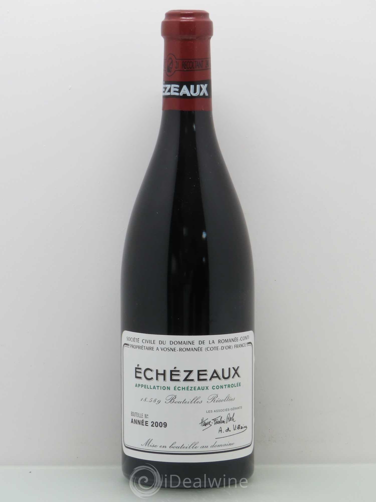 Echezeaux Grand Cru Domaine de la Romanée-Conti 2009 - Lot de 1 bouteille - 0