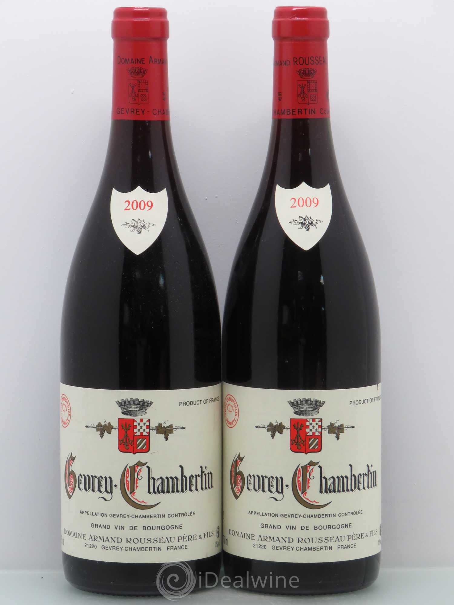 Gevrey-Chambertin Armand Rousseau (Domaine) 2009 - Lot de 2 bouteilles - 0