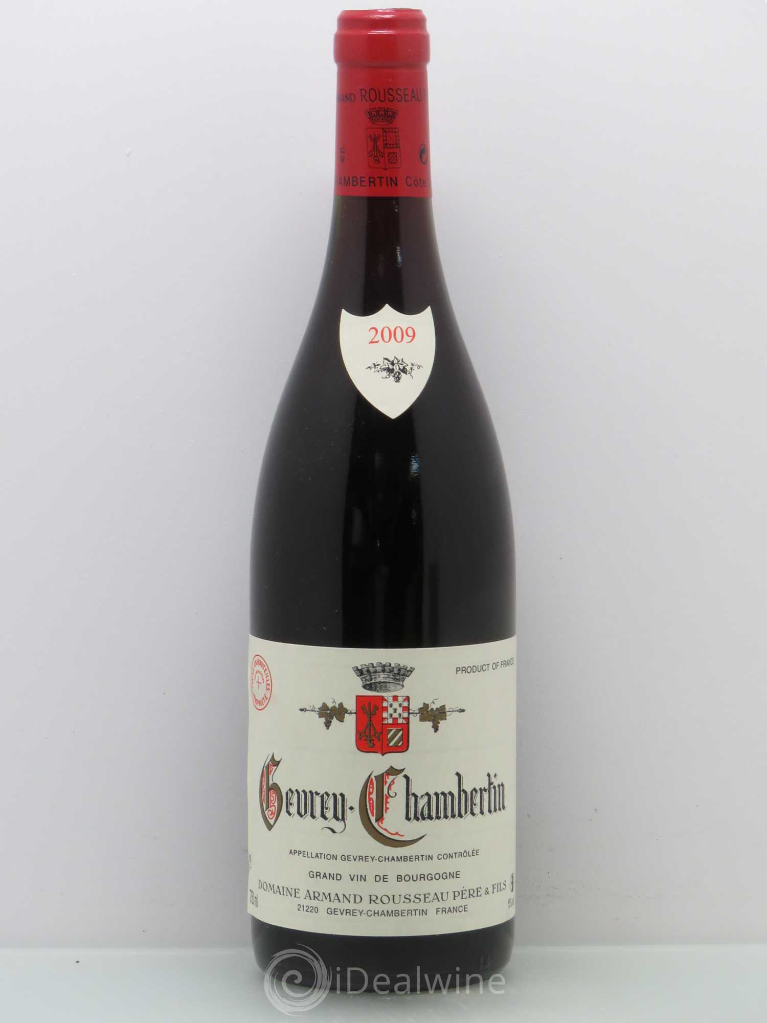 Gevrey-Chambertin Armand Rousseau (Domaine) 2009 - Lot de 1 bouteille - 0