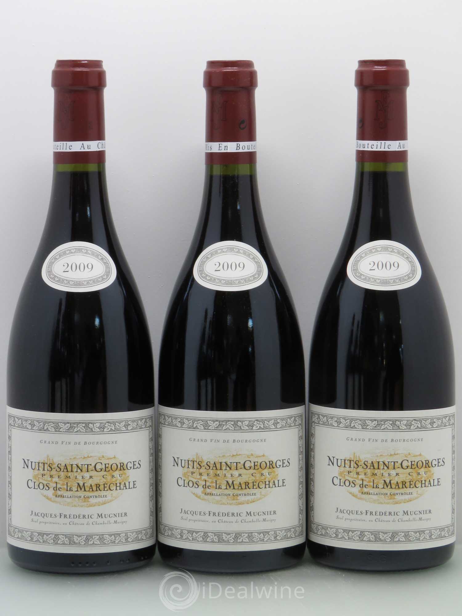 Nuits-Saint-Georges 1er Cru Clos de La Maréchale Jacques-Frédéric Mugnier 2009 - Lot de 6 bouteilles - 1