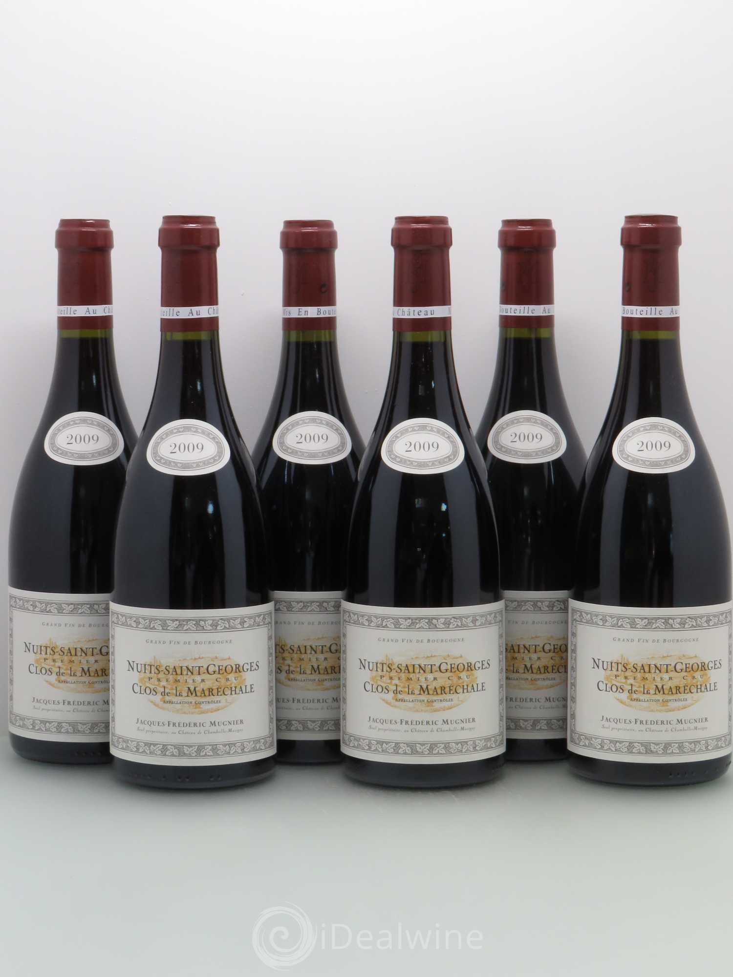 Nuits-Saint-Georges 1er Cru Clos de La Maréchale Jacques-Frédéric Mugnier 2009 - Lot de 6 bouteilles - 0