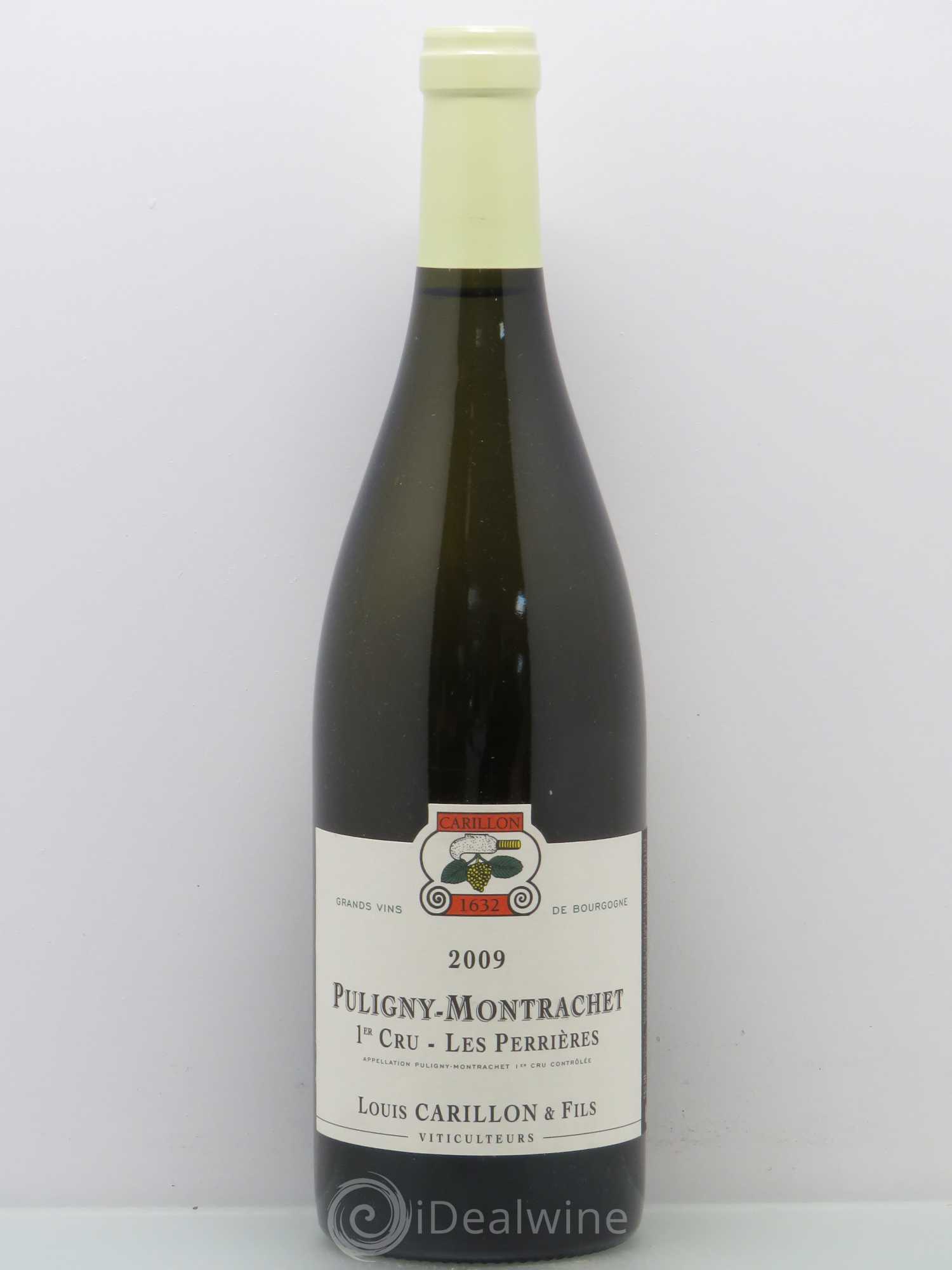 Puligny-Montrachet 1er Cru Les Perrières Louis Carillon & Fils 2009 - Lot de 1 bouteille - 0