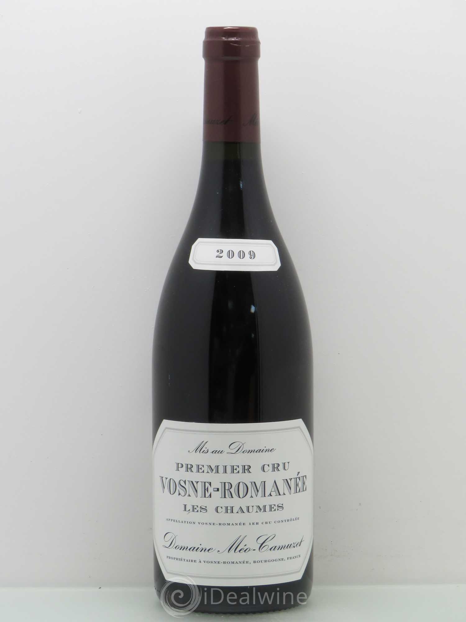 Vosne-Romanée 1er Cru Les Chaumes Méo-Camuzet (Domaine) 2009 - Lot de 1 bouteille - 0