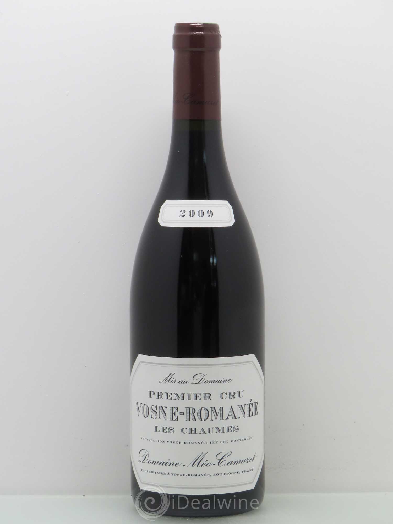 Vosne-Romanée 1er Cru Les Chaumes Méo-Camuzet (Domaine) 2009 - Lot de 1 bouteille - 0