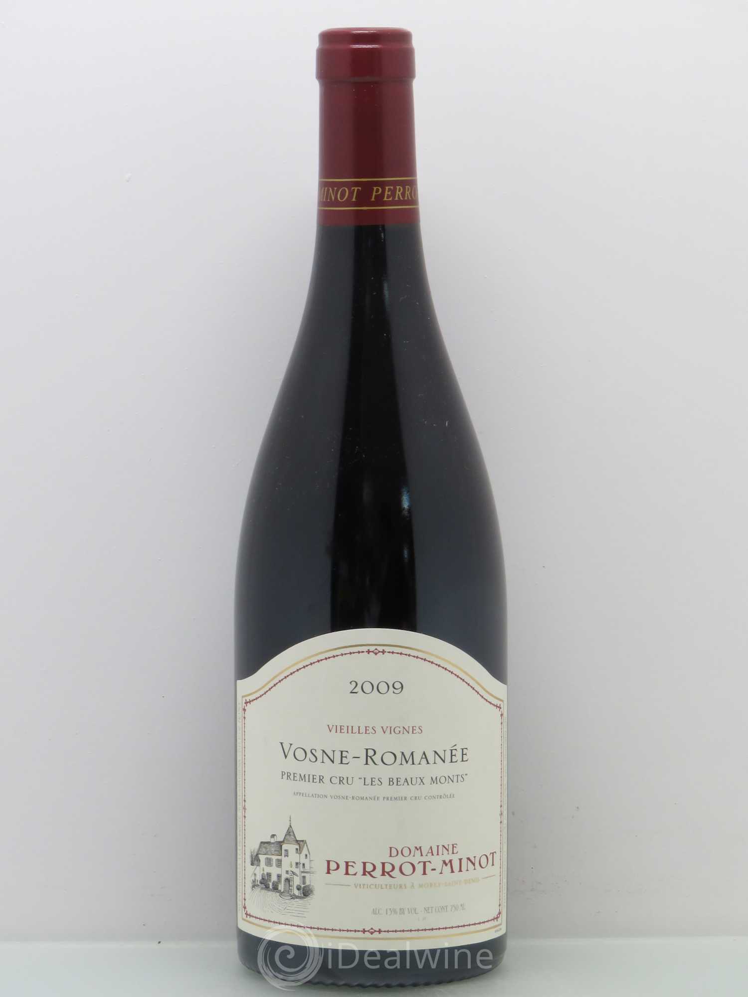 Vosne-Romanée 1er Cru Les Beaux-Monts Vieilles Vignes Perrot-Minot 2009 - Lot de 1 bouteille - 0