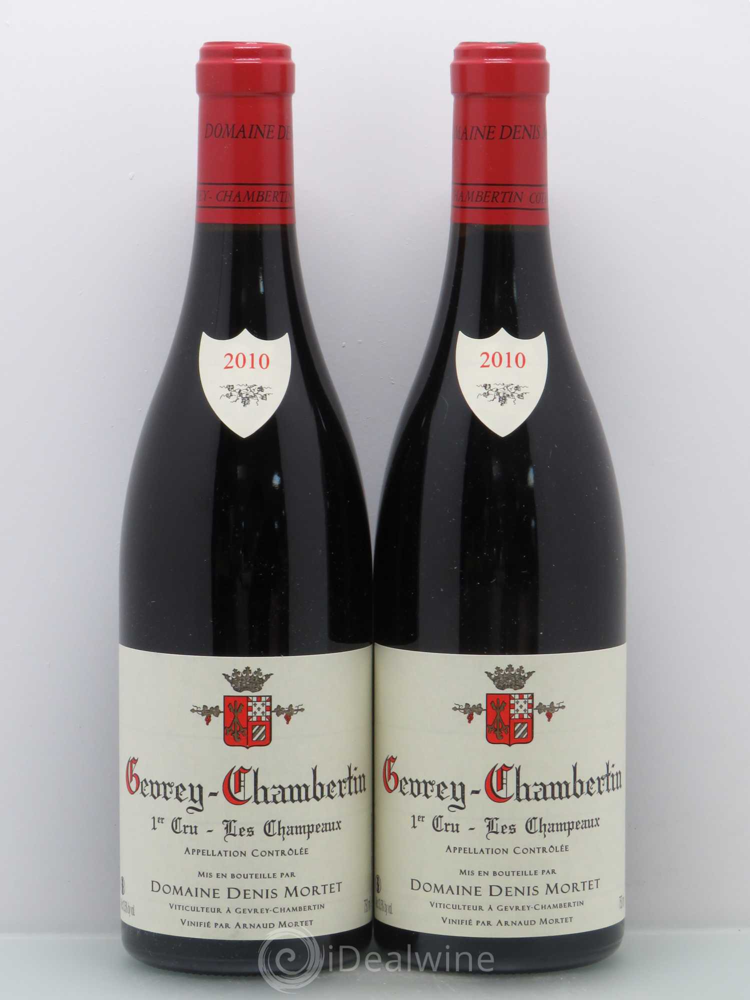 Gevrey-Chambertin 1er Cru Les Champeaux Denis Mortet (Domaine) 2010 - Lot de 2 bouteilles - 0
