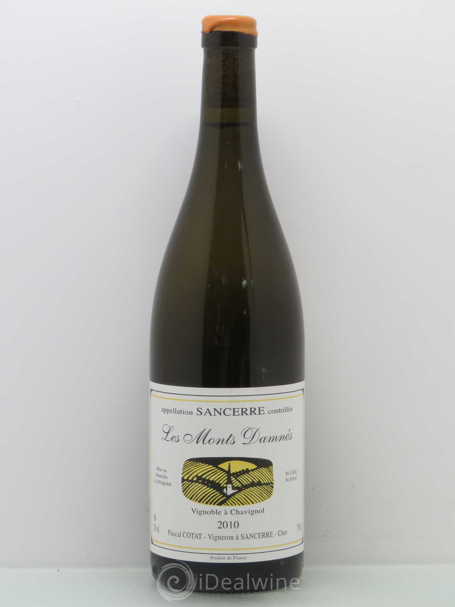 Sancerre Les Monts Damnés - Pascal Cotat 2010 - Posten von 1 Flasche - 0