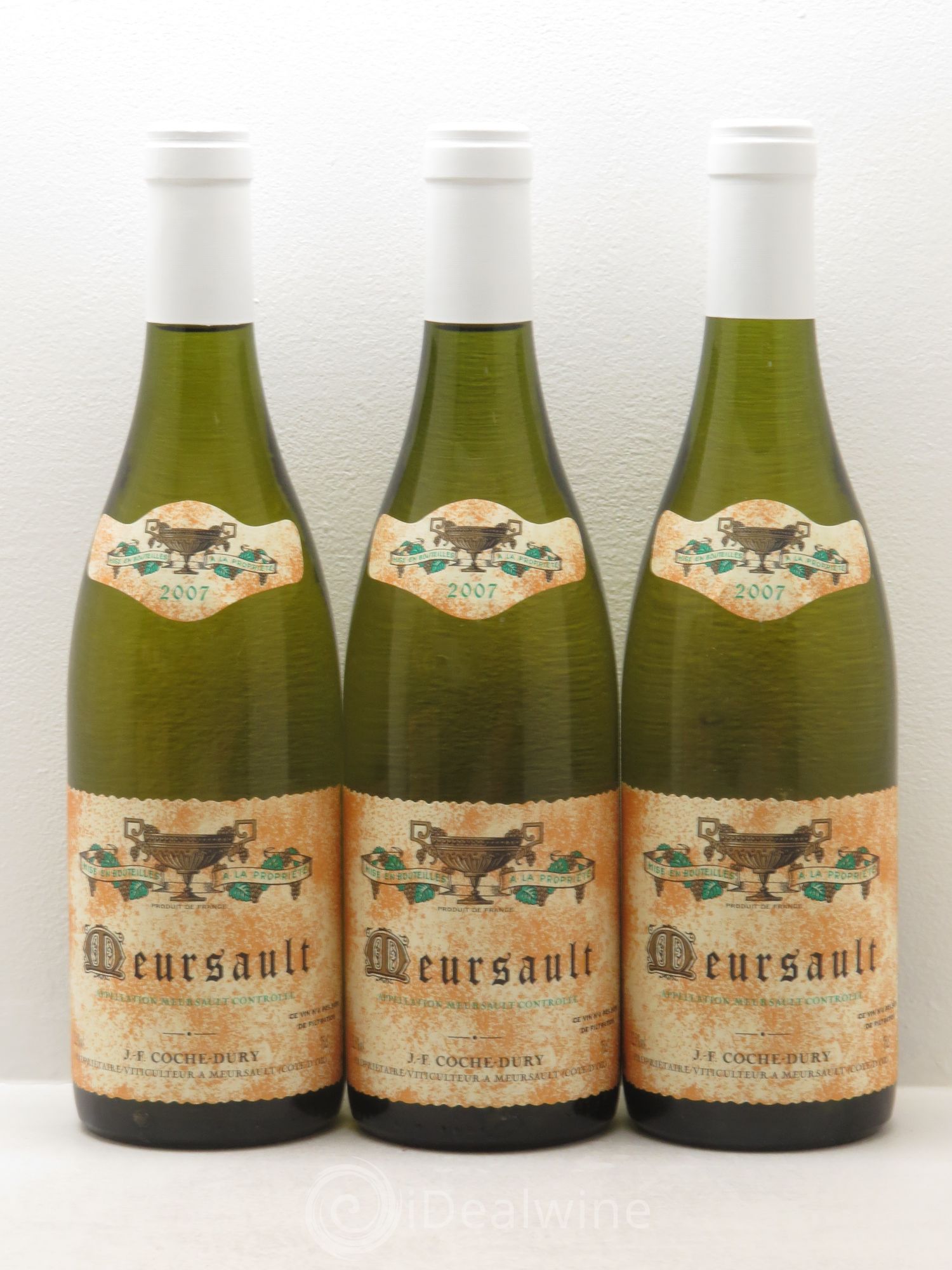 Meursault Coche Dury (Domaine) 2007 - Lot de 6 bouteilles - 1