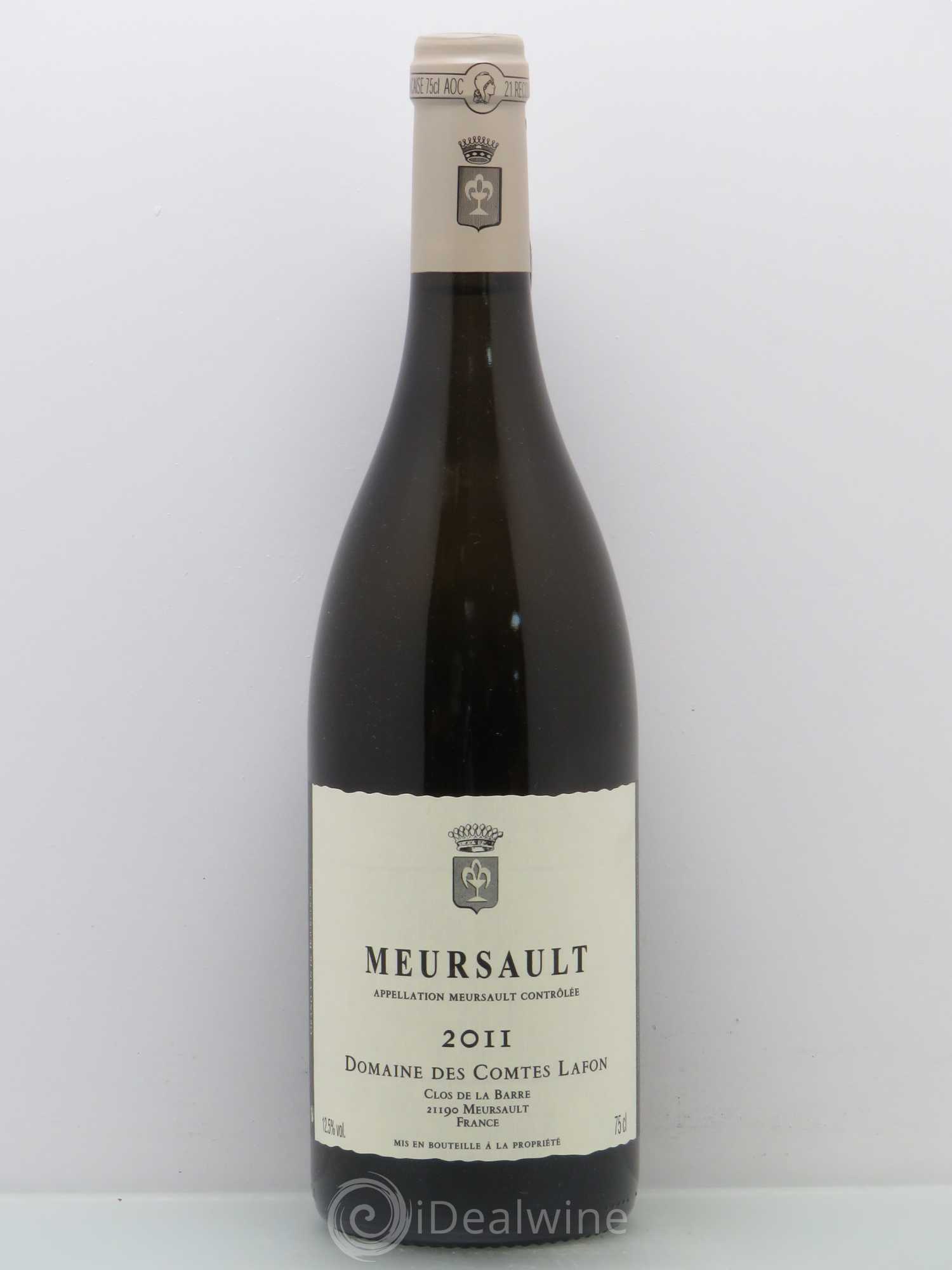 Meursault Comtes Lafon (Domaine des) 2011 - Lot de 1 bouteille - 0