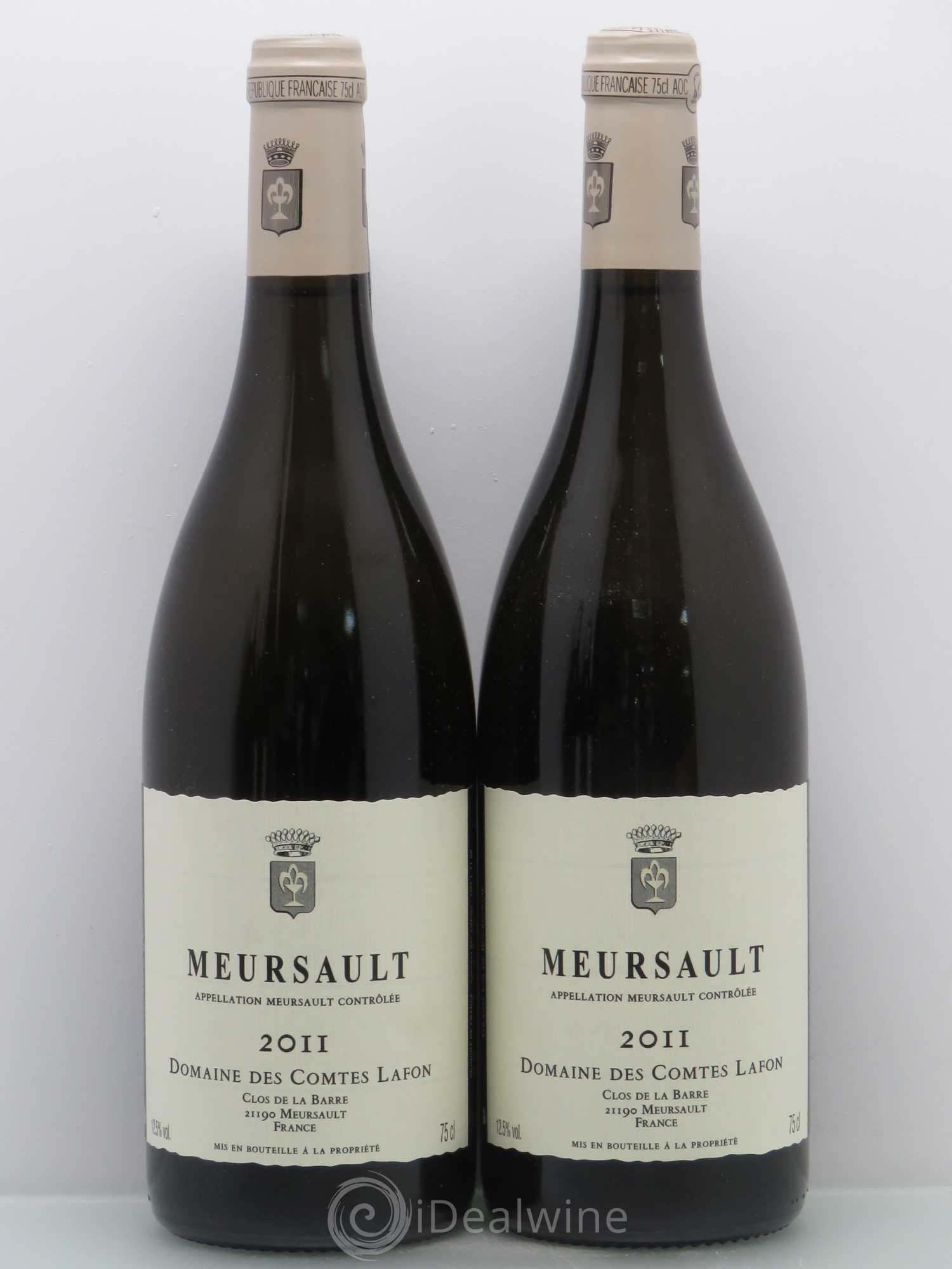 Meursault Comtes Lafon (Domaine des) 2011 - Lot de 4 bouteilles - 1