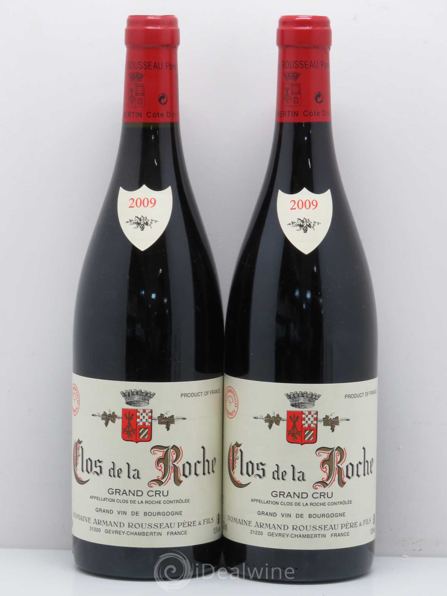 Clos de la Roche Grand Cru Armand Rousseau (Domaine) 2009 - Lot de 2 bouteilles - 0