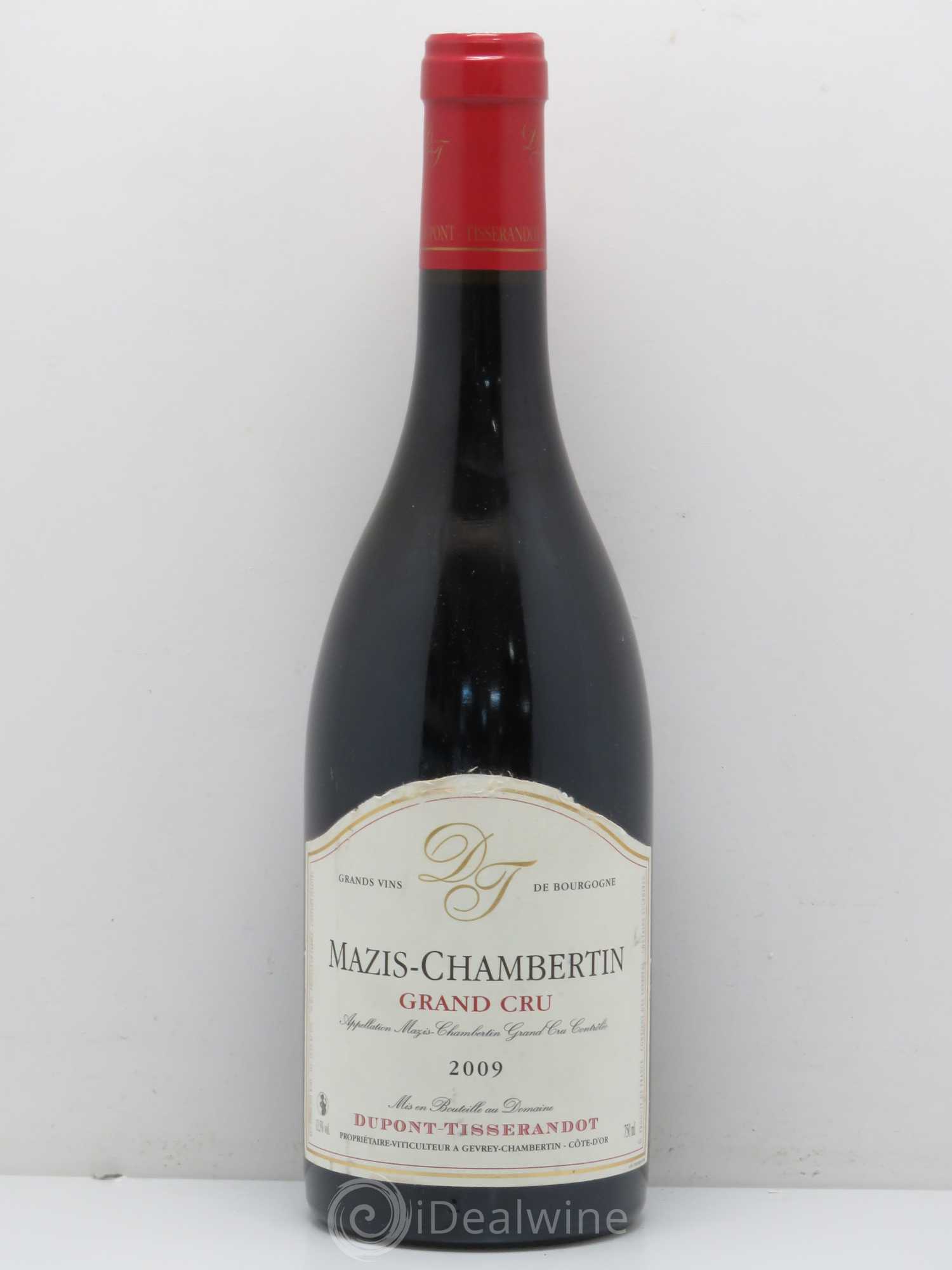 Mazis-Chambertin Grand Cru Dupont Tisserandot 2009 - Posten von 1 Flasche - 0