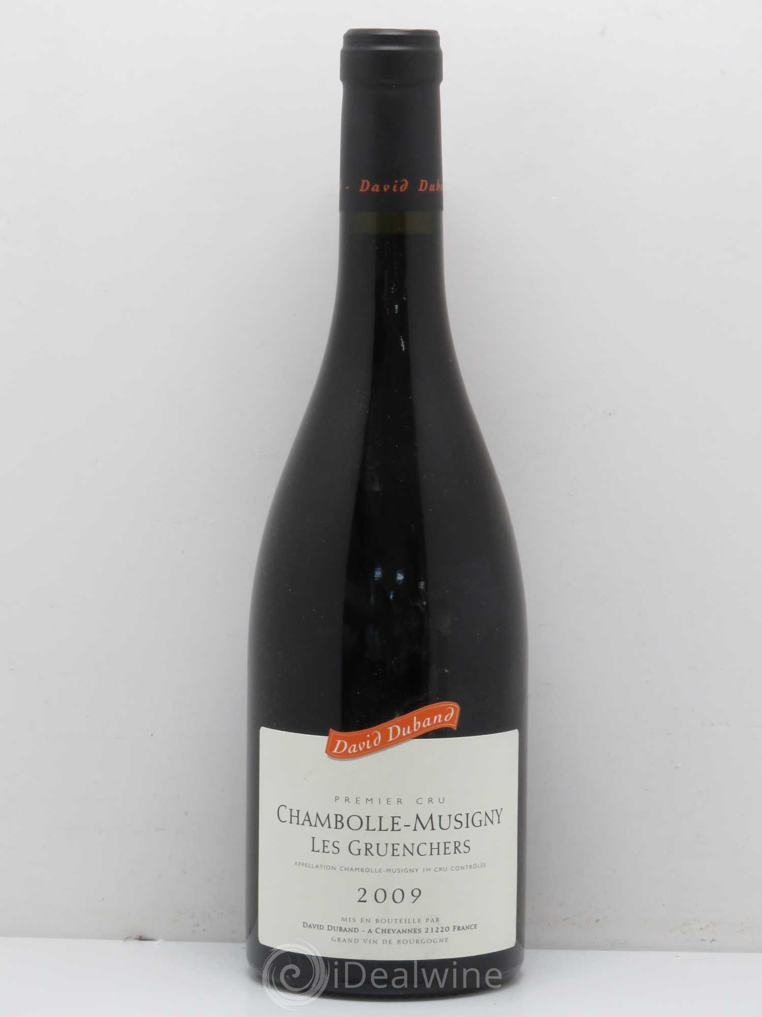 Chambolle-Musigny 1er Cru Les Gruenchers David Duband (Domaine) 2009 - Lot de 1 bouteille - 0