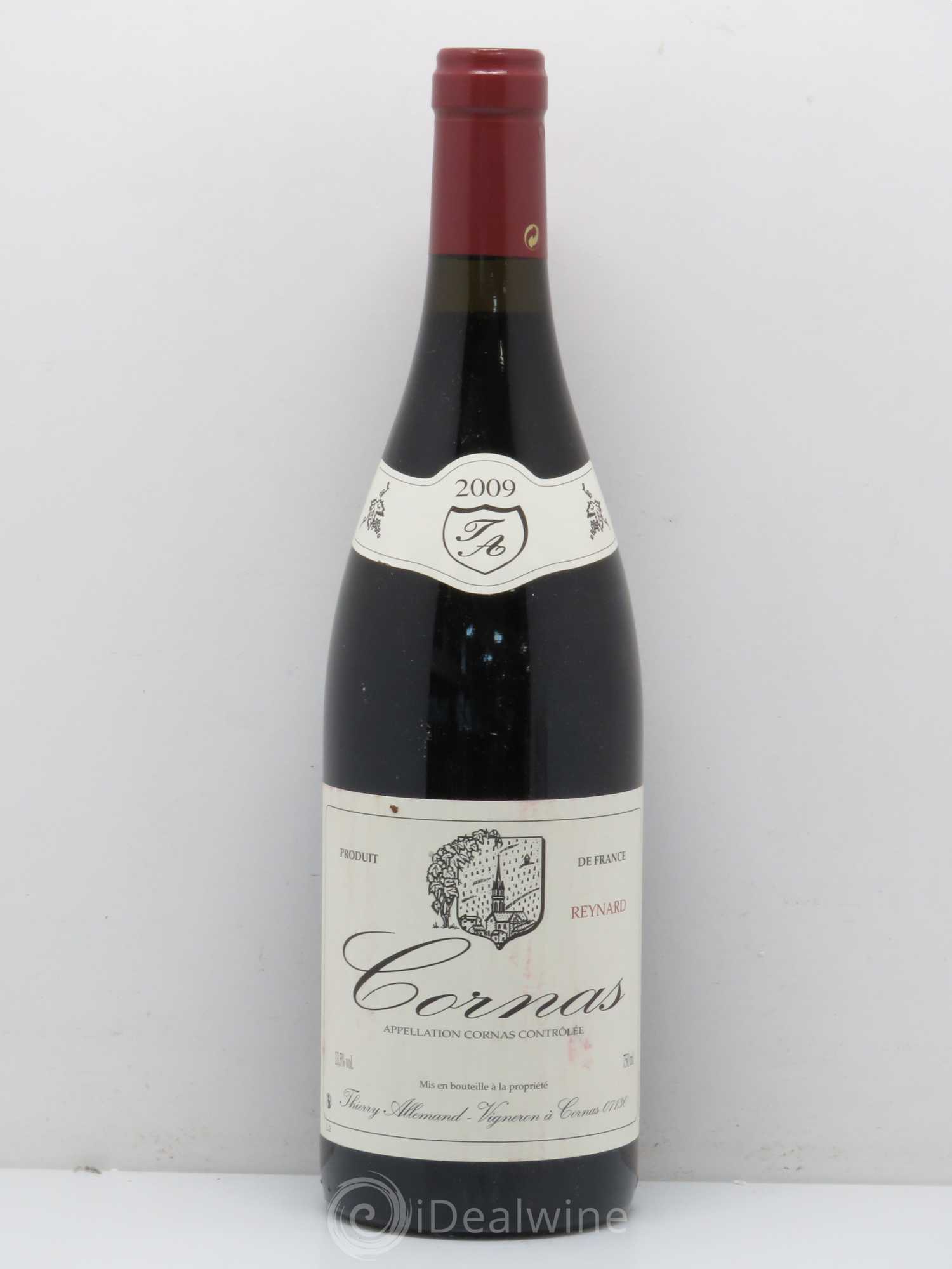 Cornas Reynard Thierry Allemand 2009 - Lot de 1 bouteille - 0