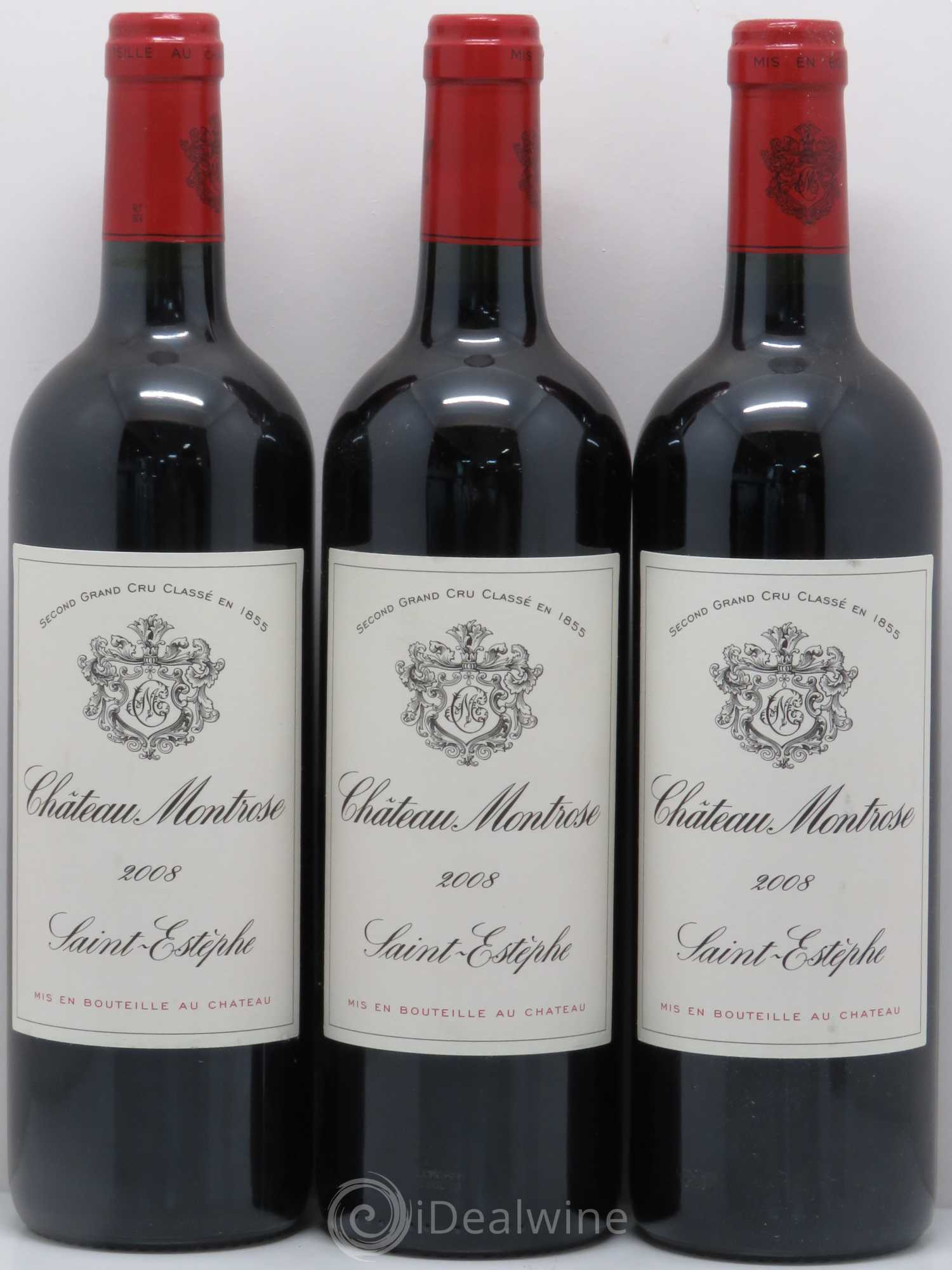 Château Montrose 2ème Grand Cru Classé 2008 - Lot de 6 bouteilles - 1