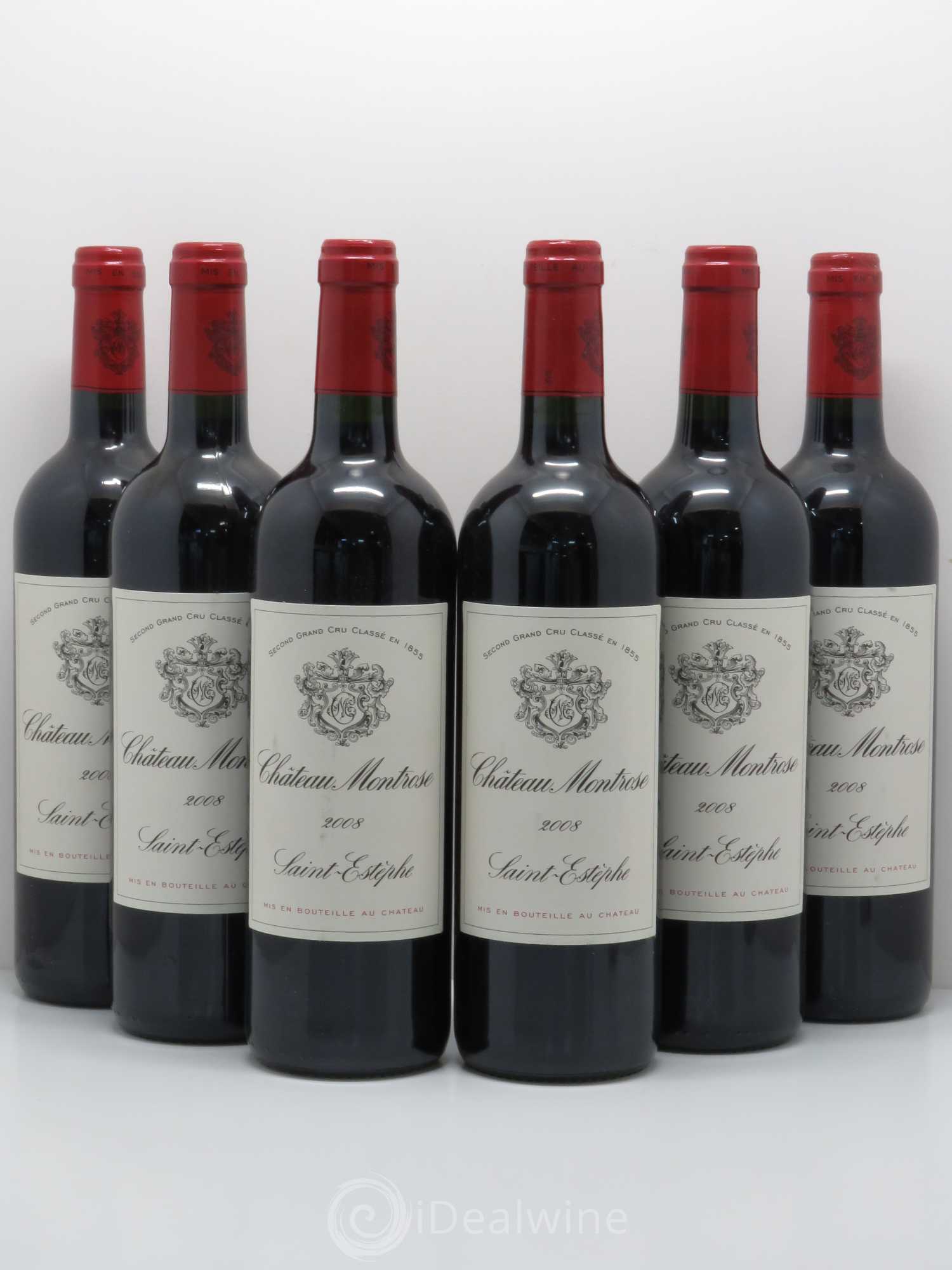 Château Montrose 2ème Grand Cru Classé 2008 - Lot de 6 bouteilles - 0