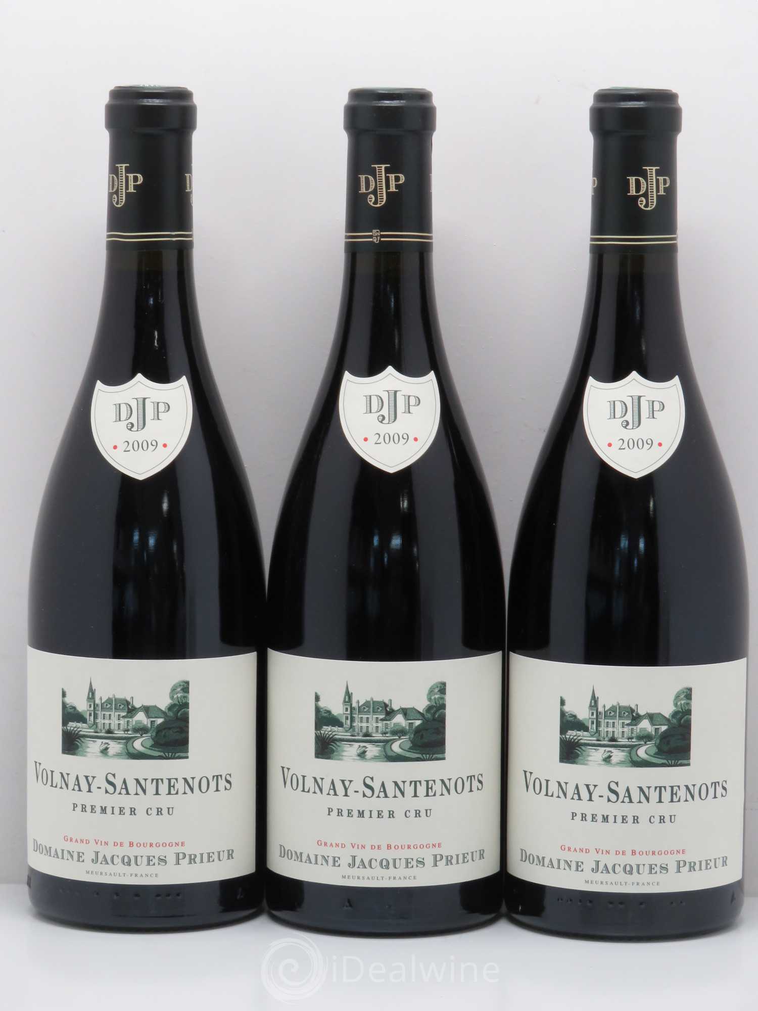 Volnay 1er Cru Santenots Jacques Prieur (Domaine) 2009 - Lot de 3 bouteilles - 0
