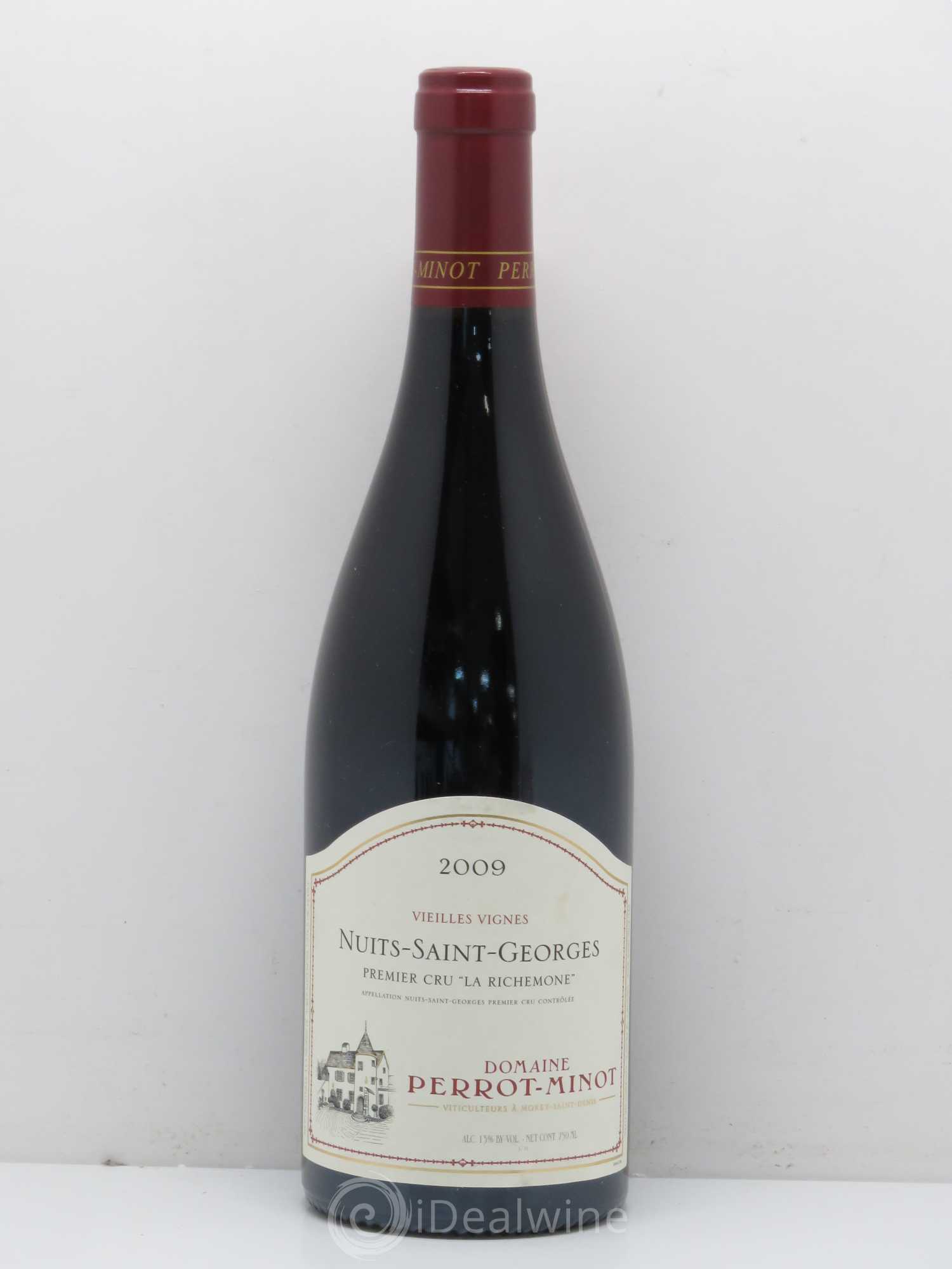 Nuits-Saint-Georges 1er Cru La Richemone Perrot Minot 2009 - Lot de 1 bouteille - 0