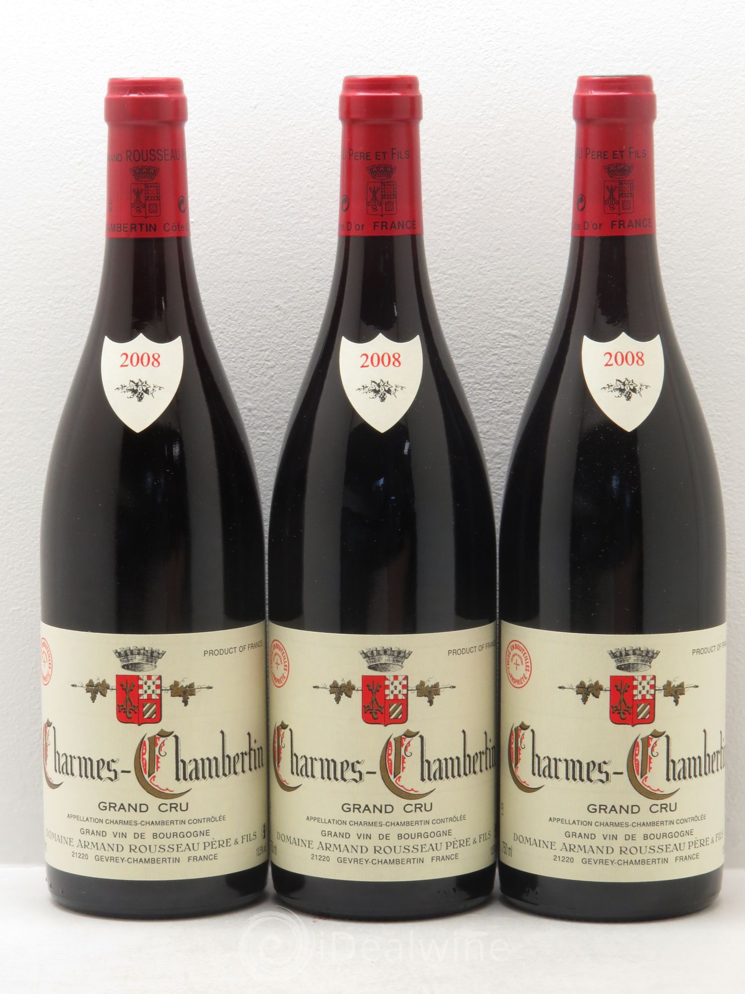 Charmes-Chambertin Grand Cru Armand Rousseau (Domaine) 2008 - Lot de 6 bouteilles - 2