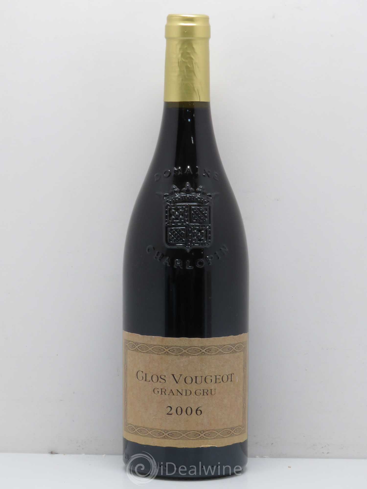 Clos de Vougeot Grand Cru Charlopin Parizot 2006 - Lot de 1 bouteille - 0