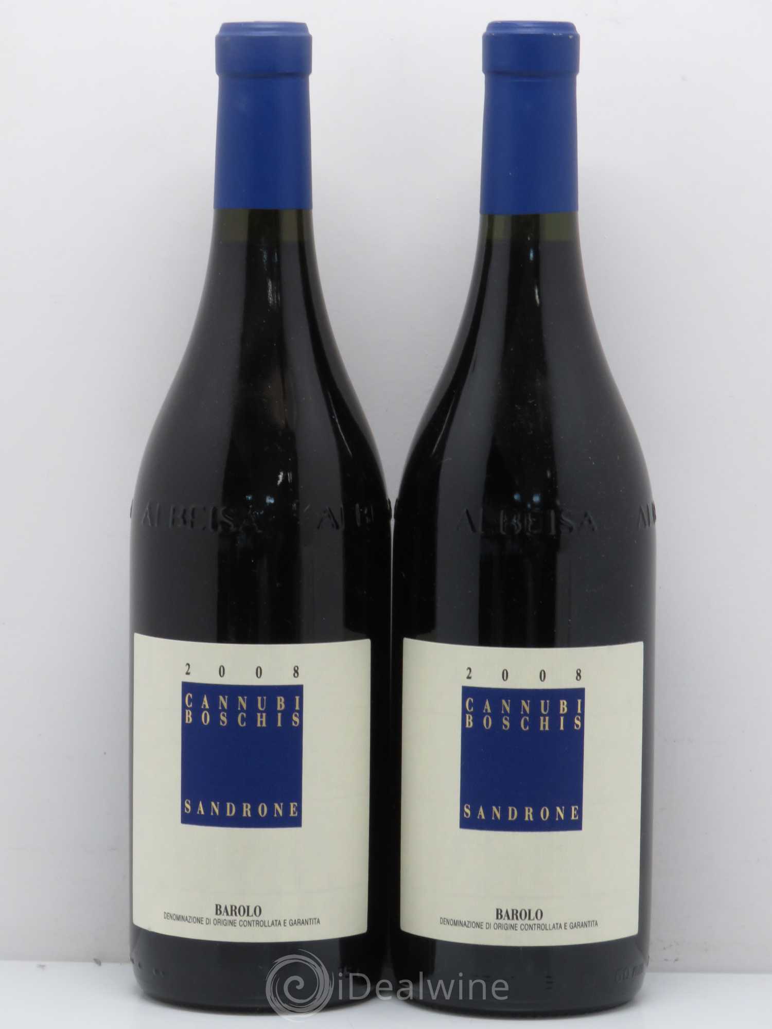 Barolo DOCG Aleste (anciennement Cannubi Boschis) Luciano Sandrone 2008 - Lot de 2 bouteilles - 0