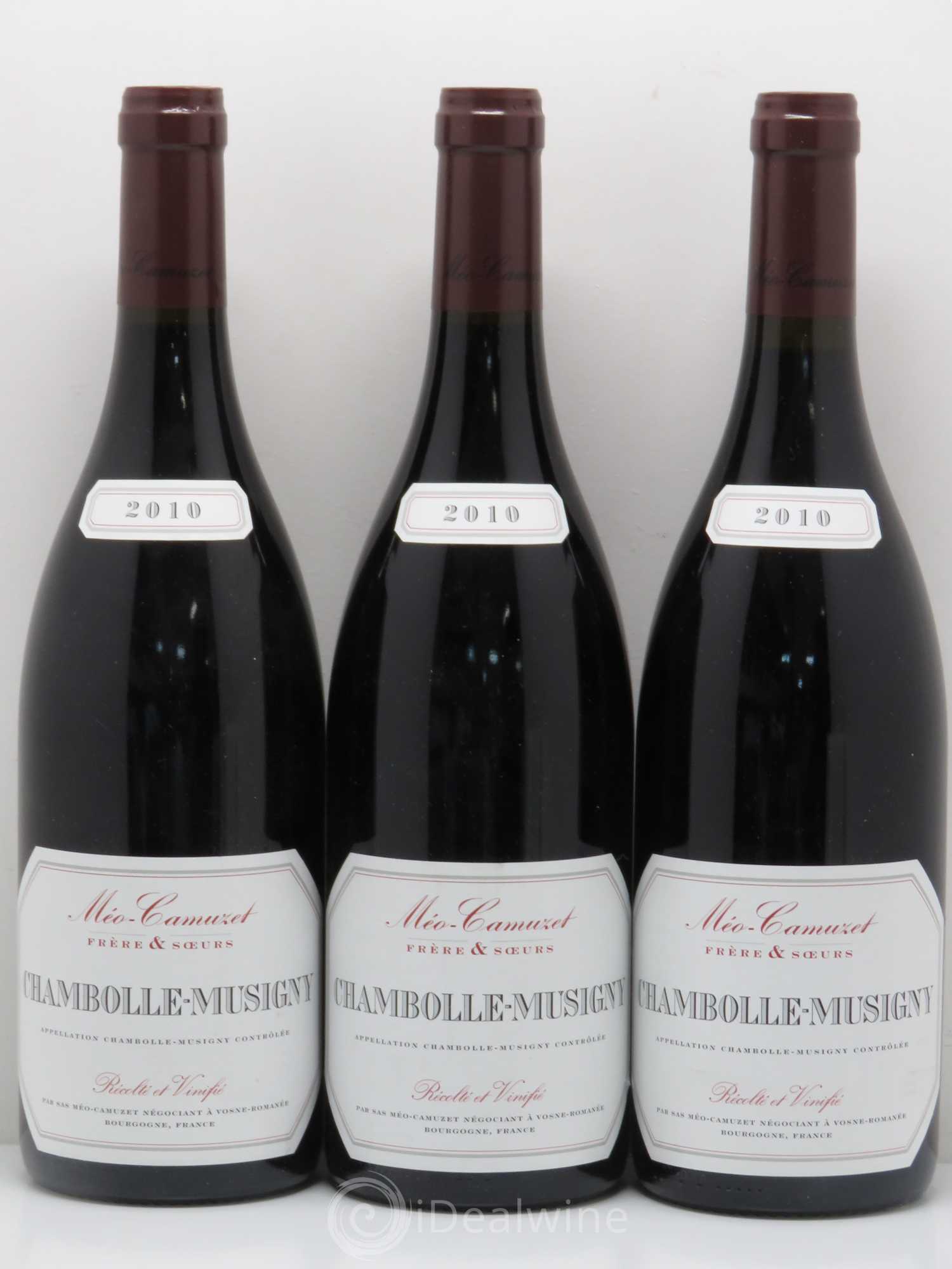 Chambolle-Musigny Méo-Camuzet (Domaine) 2010 - Lot de 3 bouteilles - 0