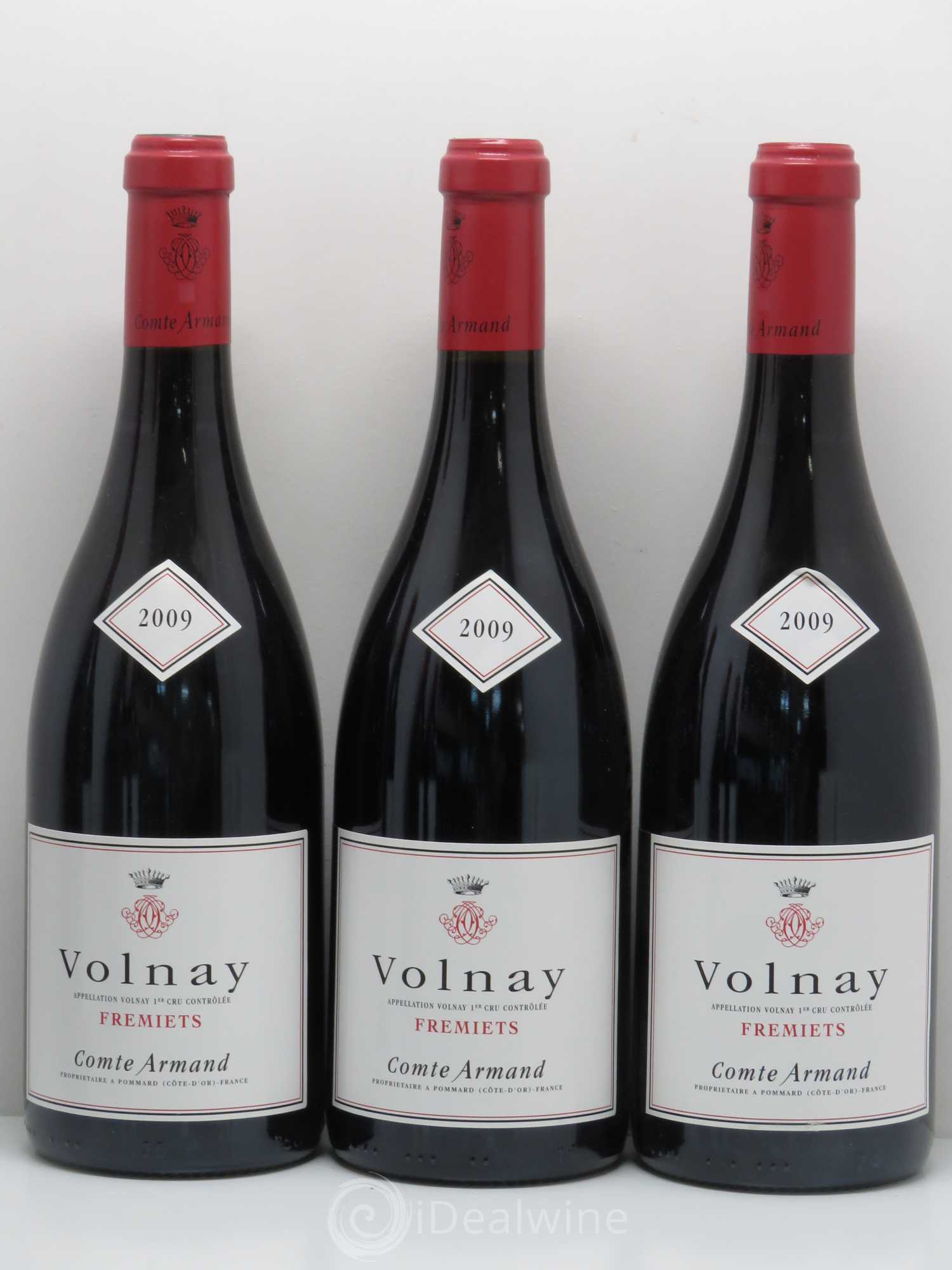 Volnay 1er Cru Les Frémiets Comte Armand 2009 - Lot de 6 bouteilles - 1