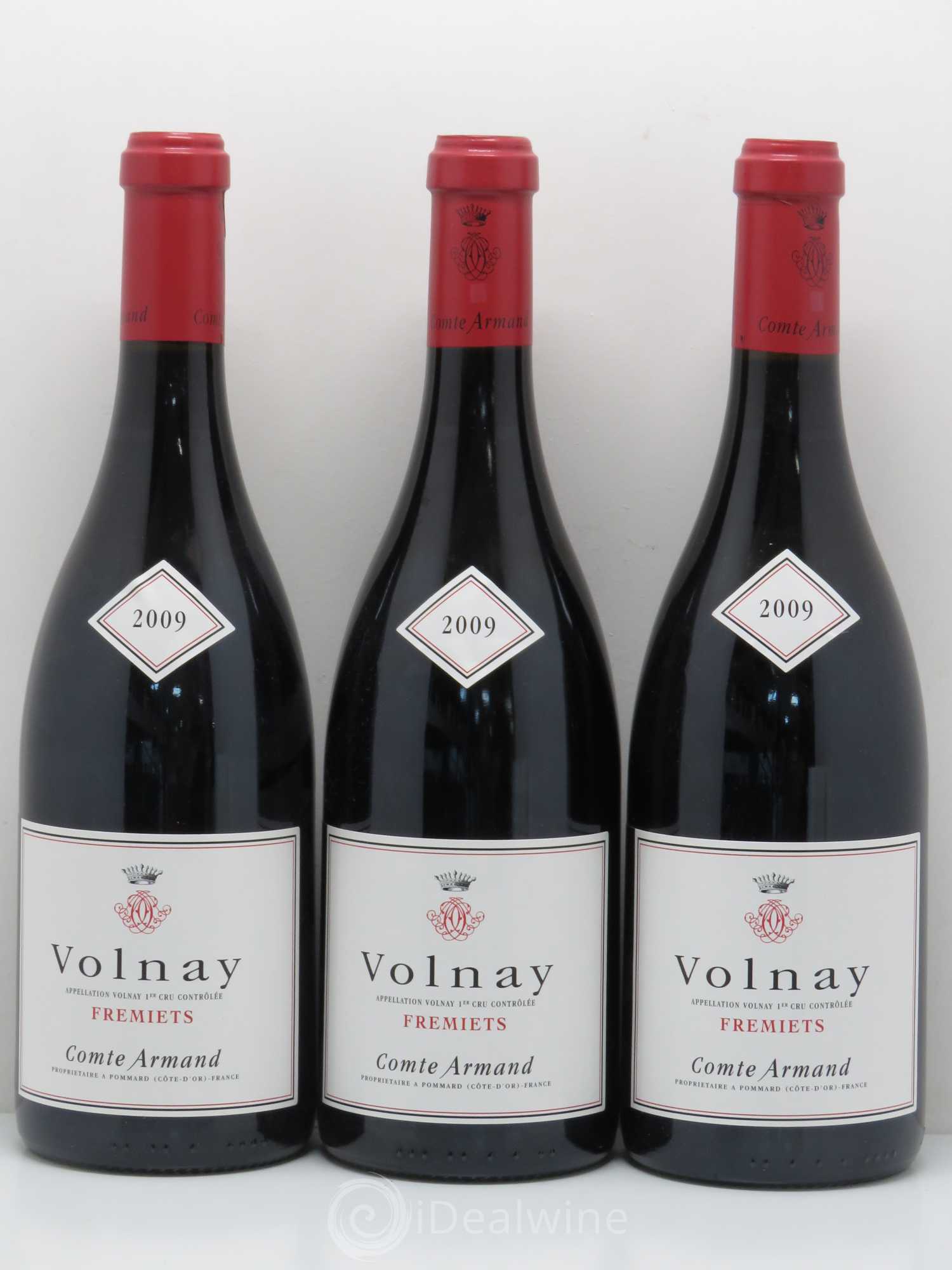 Volnay 1er Cru Les Frémiets Comte Armand 2009 - Lot de 6 bouteilles - 2