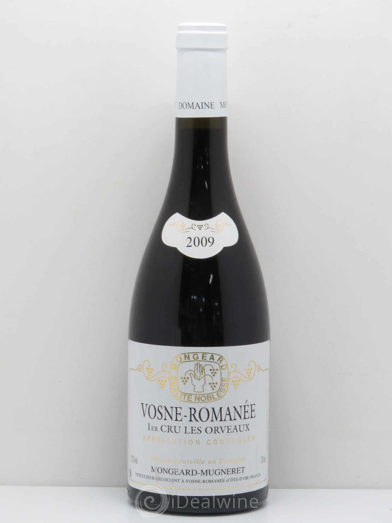 Vosne-Romanée 1er Cru En Orveaux Mongeard-Mugneret (Domaine) 2009 - Lot de 1 bouteille - 0