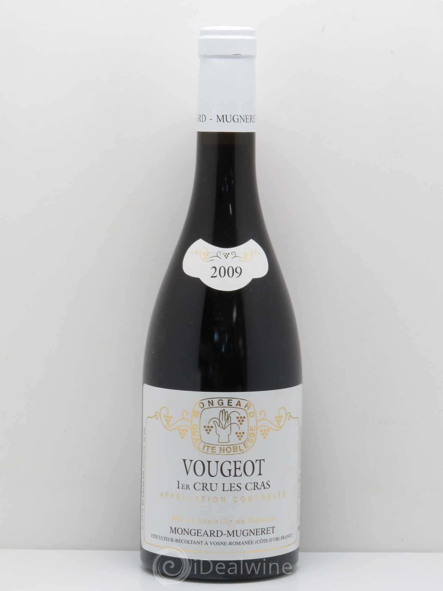 Vougeot 1er Cru Les Cras Mongeard-Mugneret (Domaine) 2009 - Lot de 1 bouteille - 0