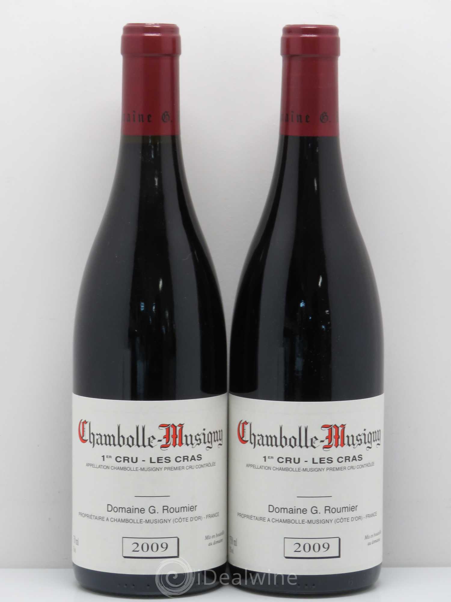 Chambolle-Musigny 1er Cru Les Cras Georges Roumier (Domaine) 2009 - Lot de 2 bouteilles - 0