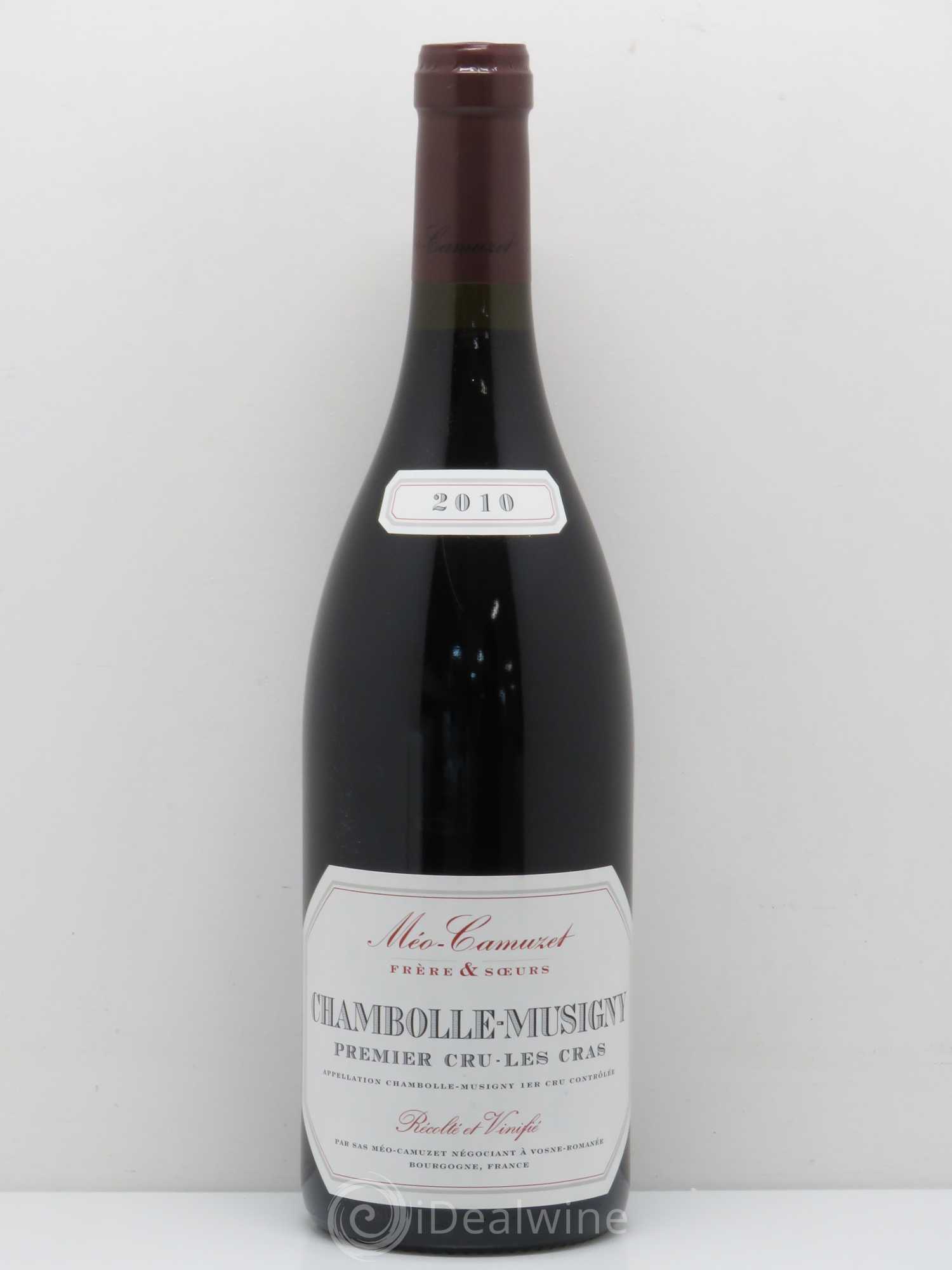 Chambolle-Musigny 1er Cru Les Cras Meo Camuzet 2010 - Posten von 1 Flasche - 0