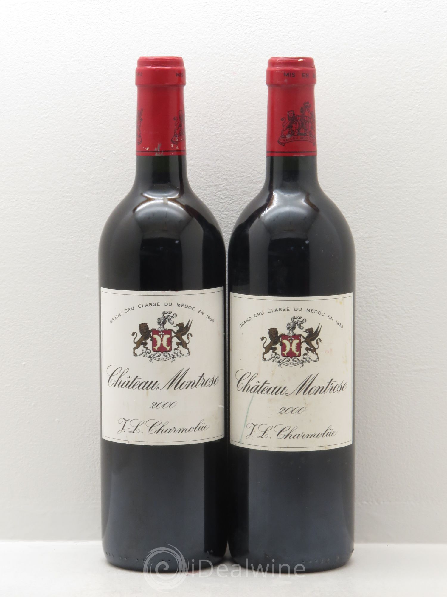 Château Montrose 2ème Grand Cru Classé 2000 - Lot de 2 bouteilles - 0