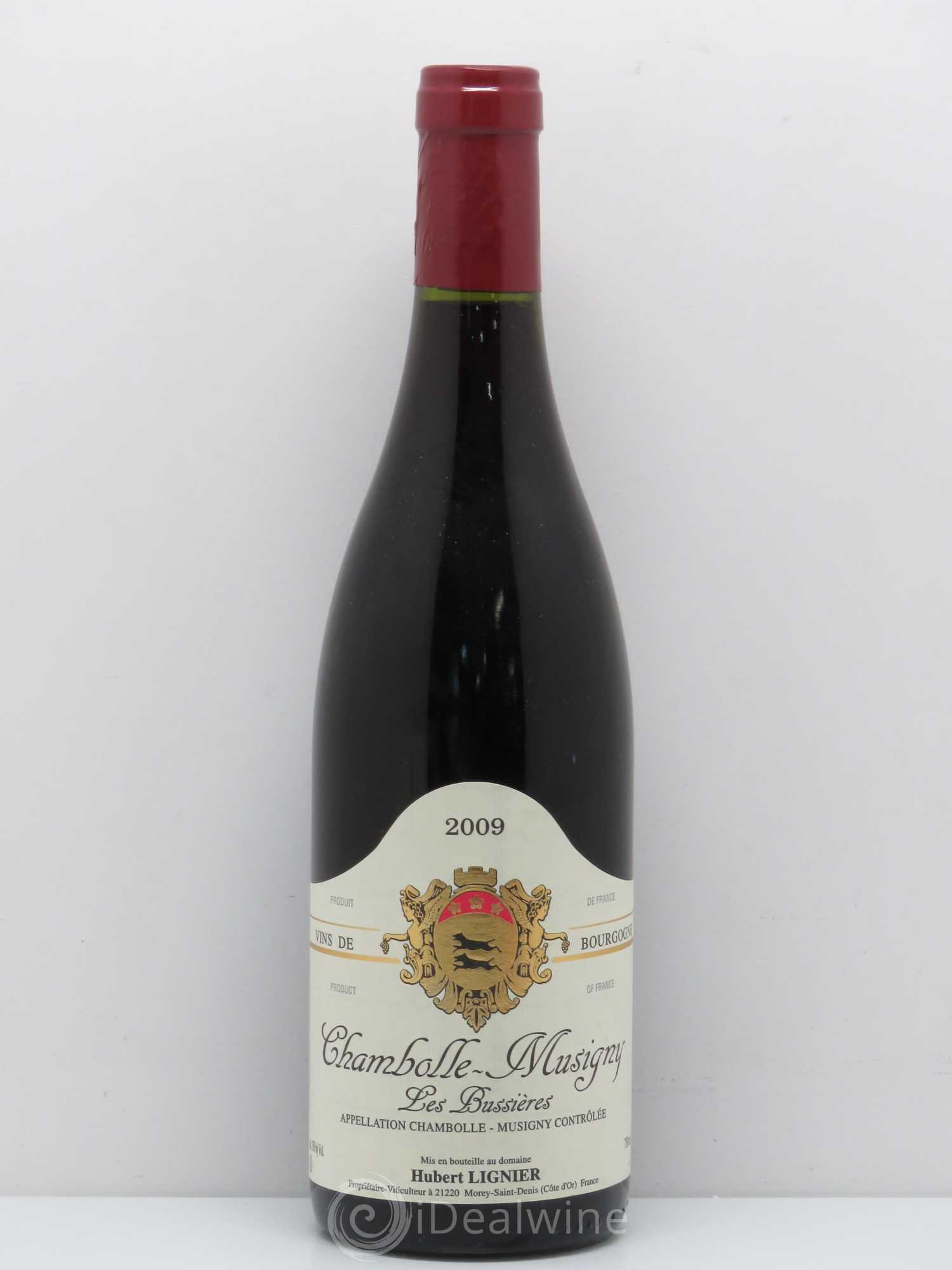 Chambolle-Musigny Les Bussières Hubert Lignier (Domaine) 2009 - Lot de 1 bouteille - 0