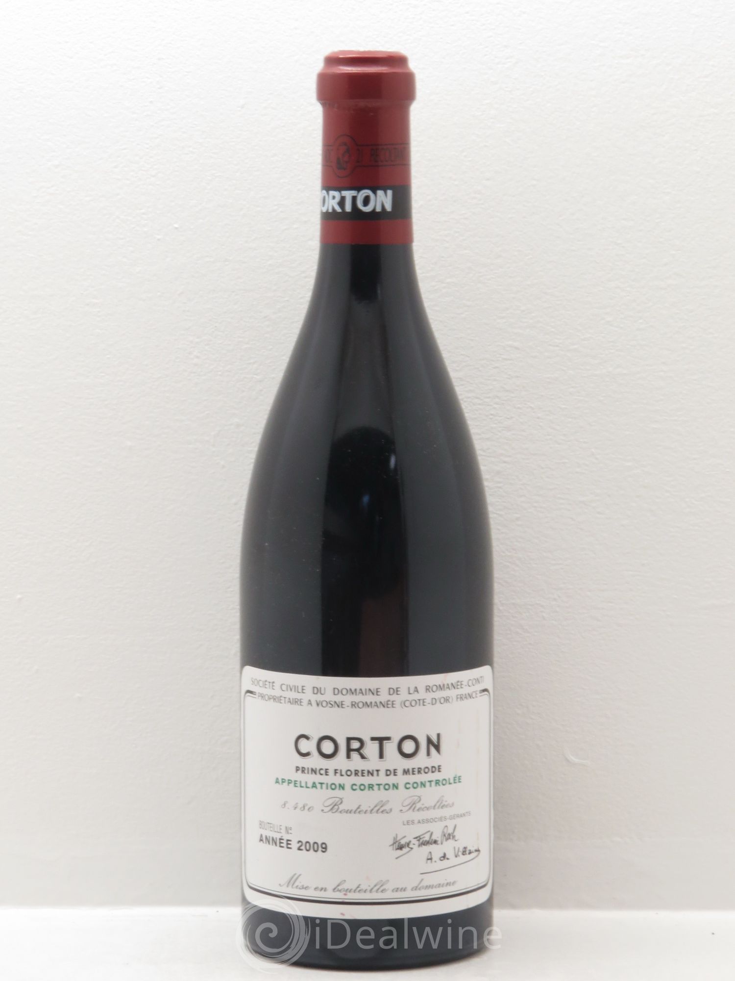 Corton Grand Cru Domaine de la Romanée-Conti 2009 - Lot de 1 bouteille - 0