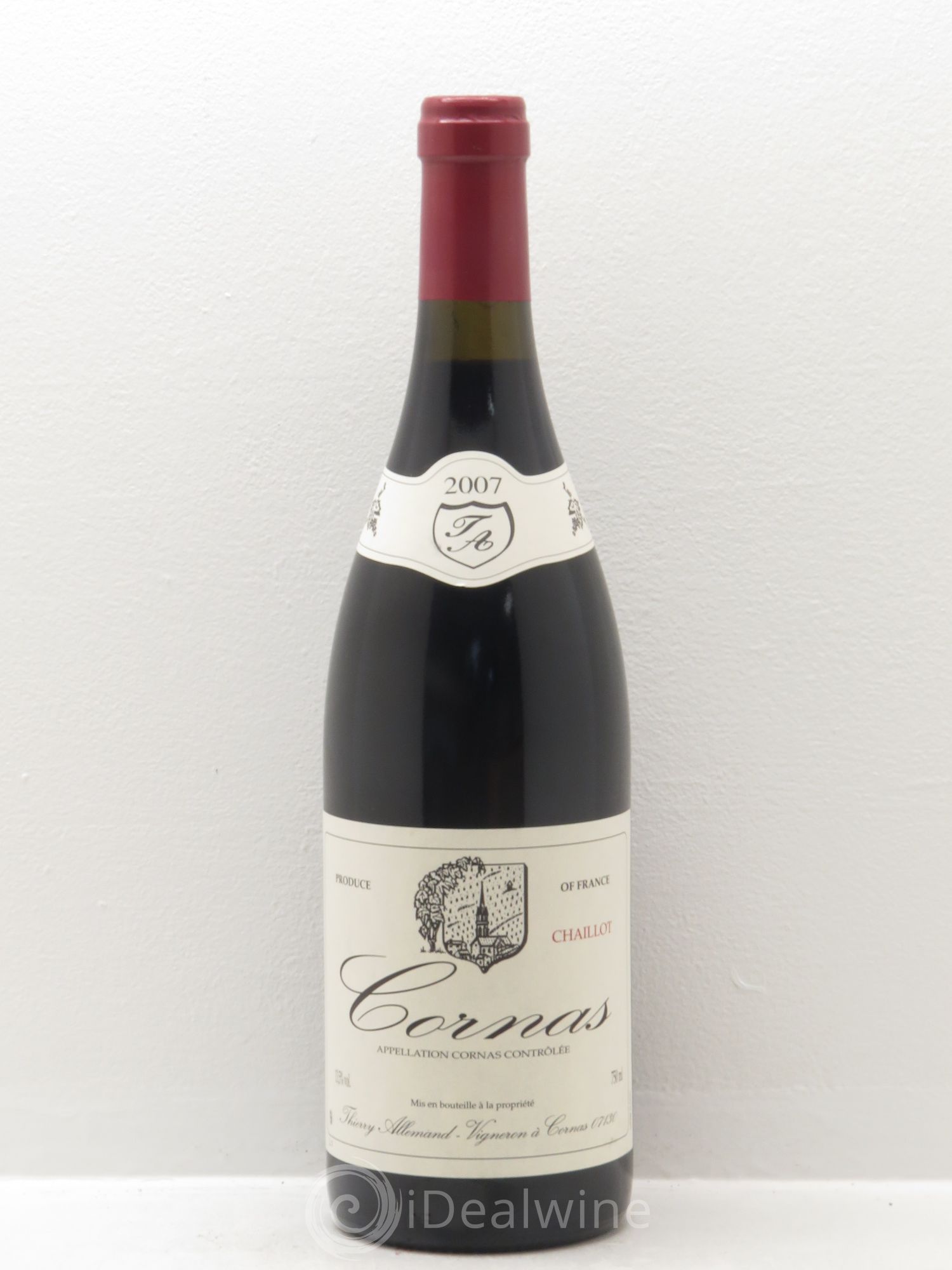 Cornas Chaillot Thierry Allemand 2006 - Lot de 1 bouteille - 0