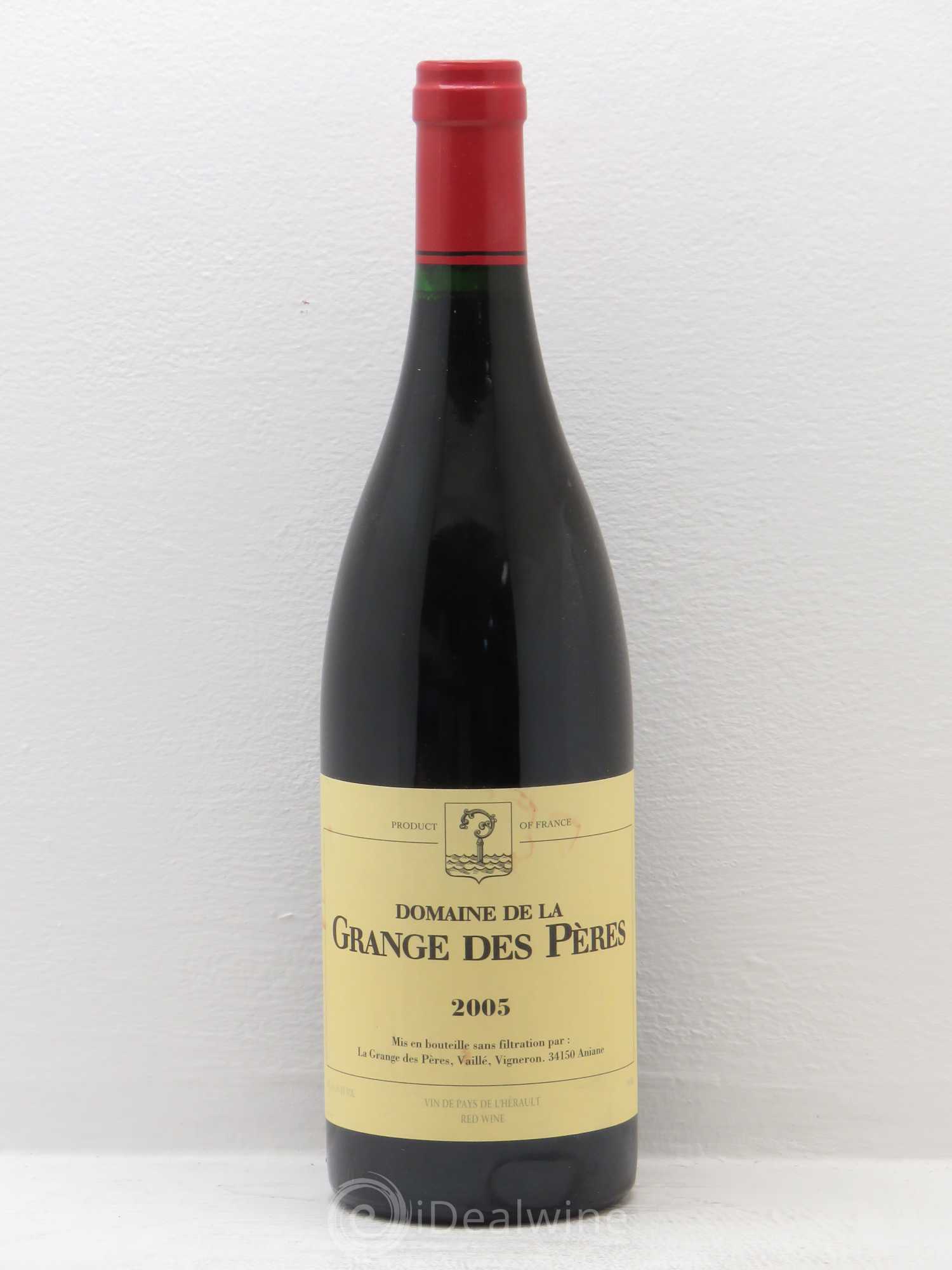 Pays d'Hérault Grange des Pères Laurent Vaillé 2005 - Lot de 1 bouteille - 0