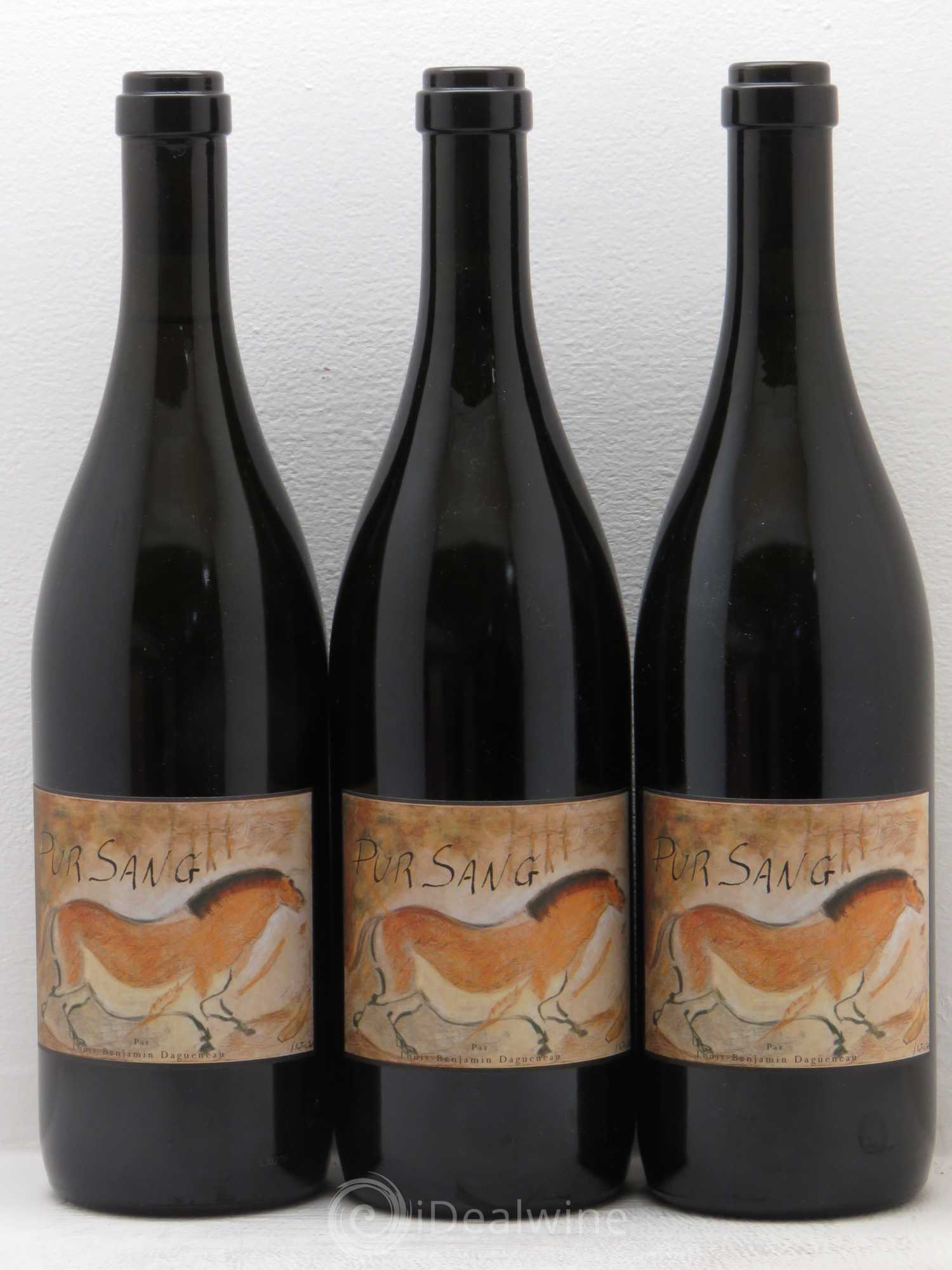 Vin de France (anciennement Pouilly-Fumé) Pur Sang Dagueneau (Domaine Didier - Louis-Benjamin) 2011 - Lot de 3 bouteilles - 0