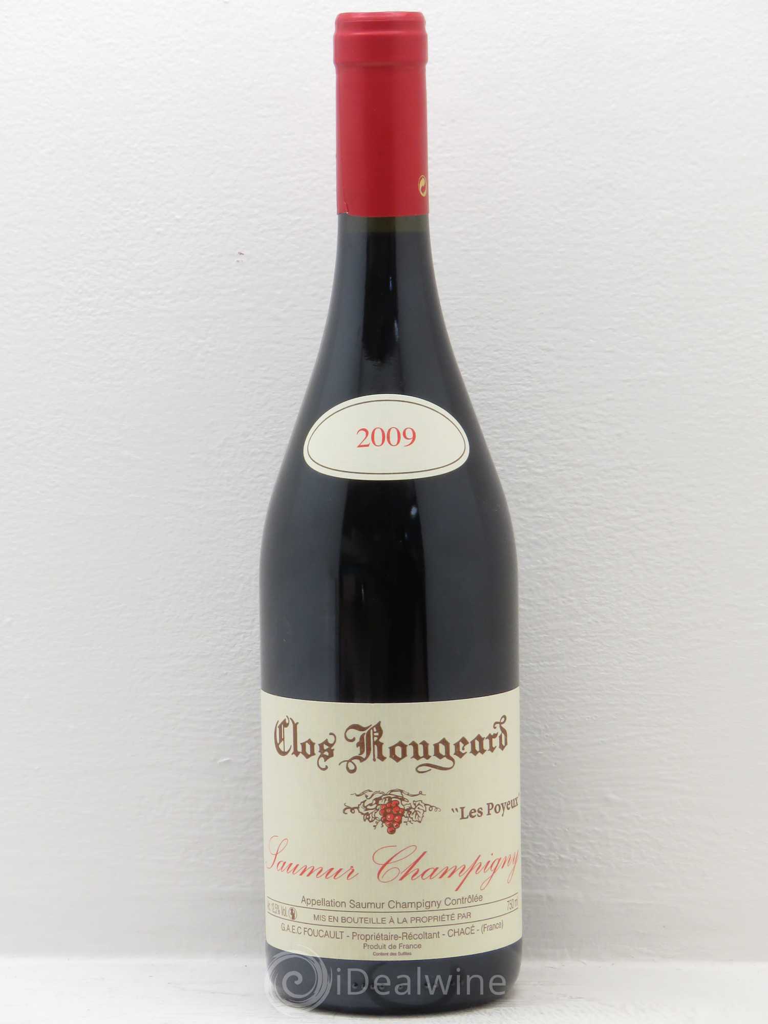 Saumur-Champigny Les Poyeux Clos Rougeard 2009 - Lot de 1 bouteille - 0