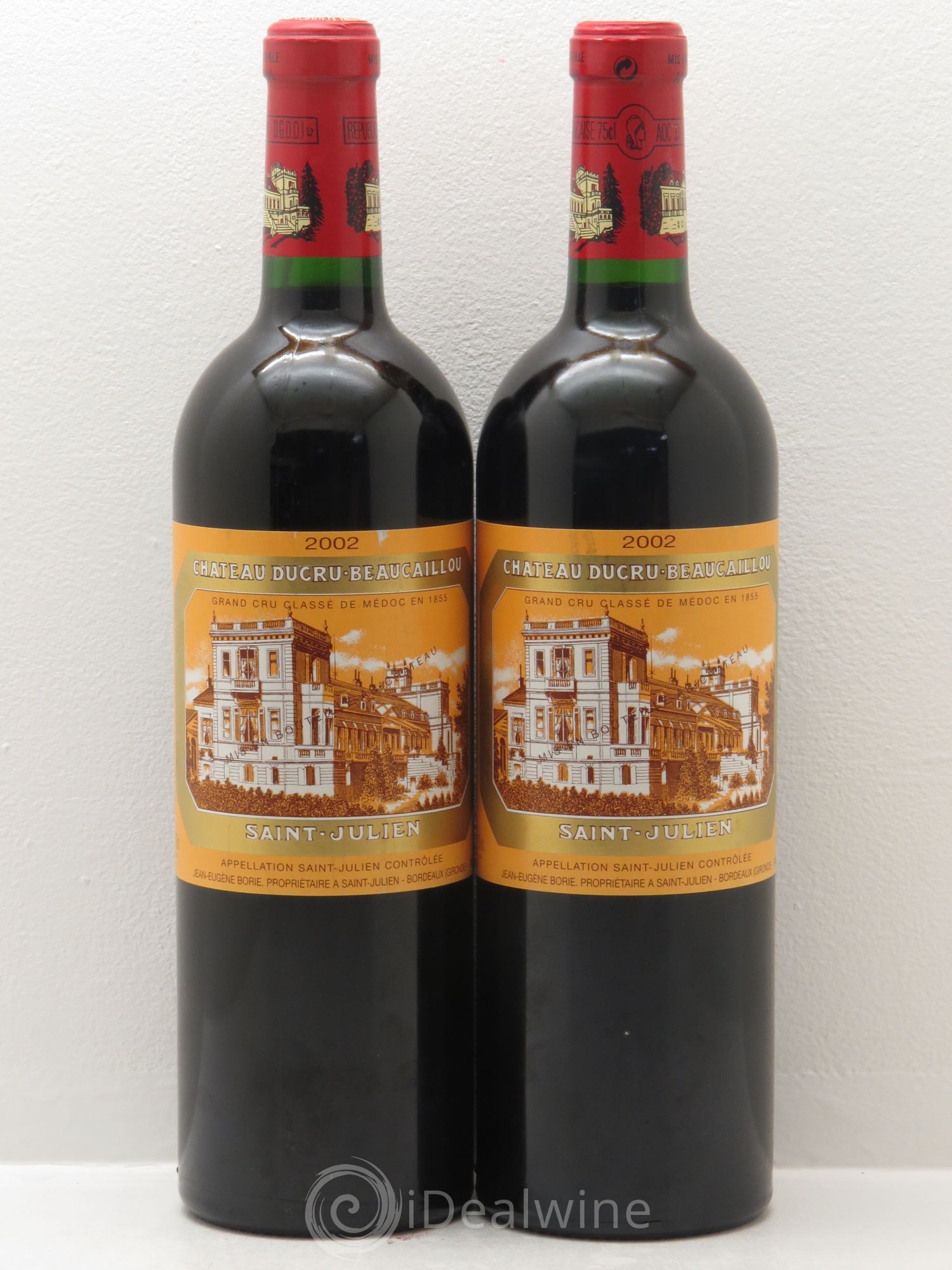 Château Ducru Beaucaillou 2ème Grand Cru Classé 2002 - Lot de 2 bouteilles - 0